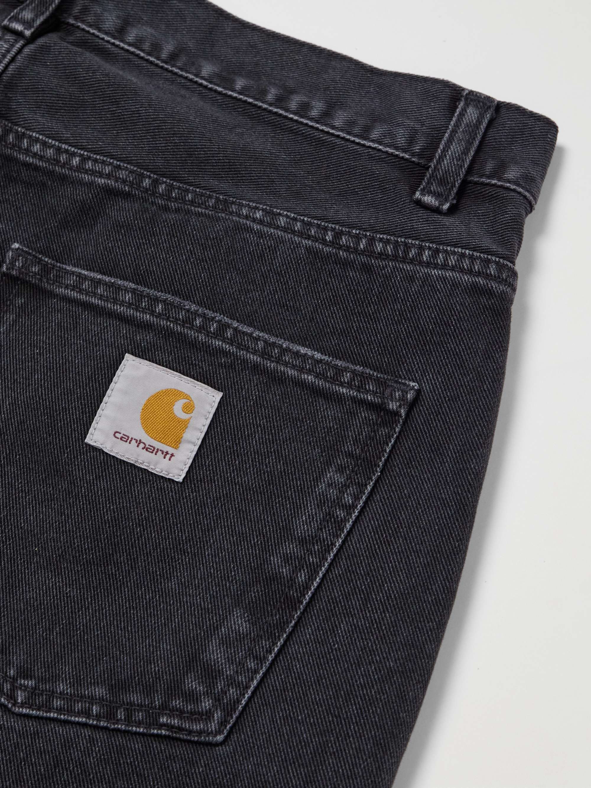 CARHARTT WIP 뉴얼 테이퍼드 로고 아플리케 진