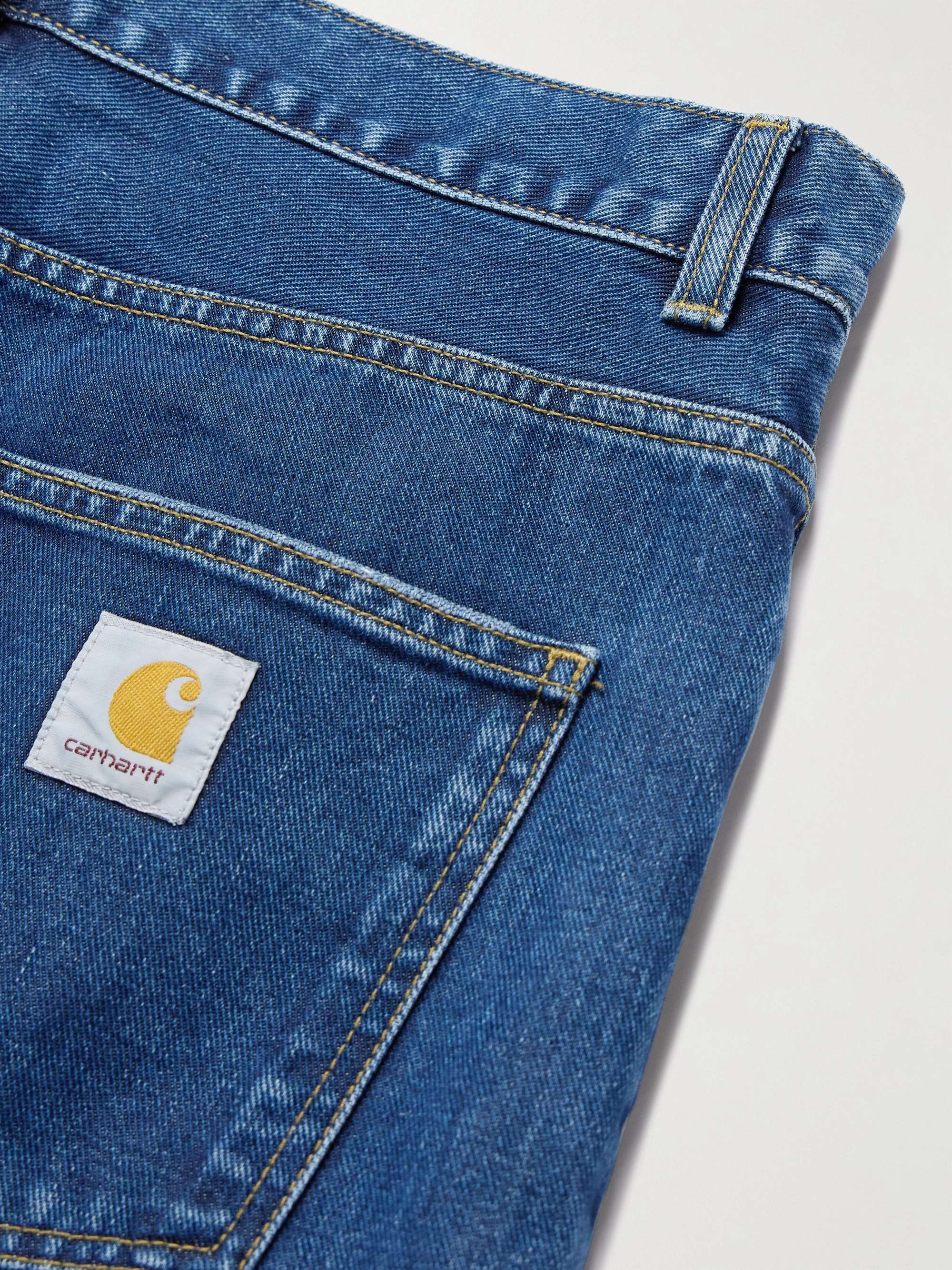 CARHARTT WIP Newel Tapered Logo-Appliquéd Jeans
