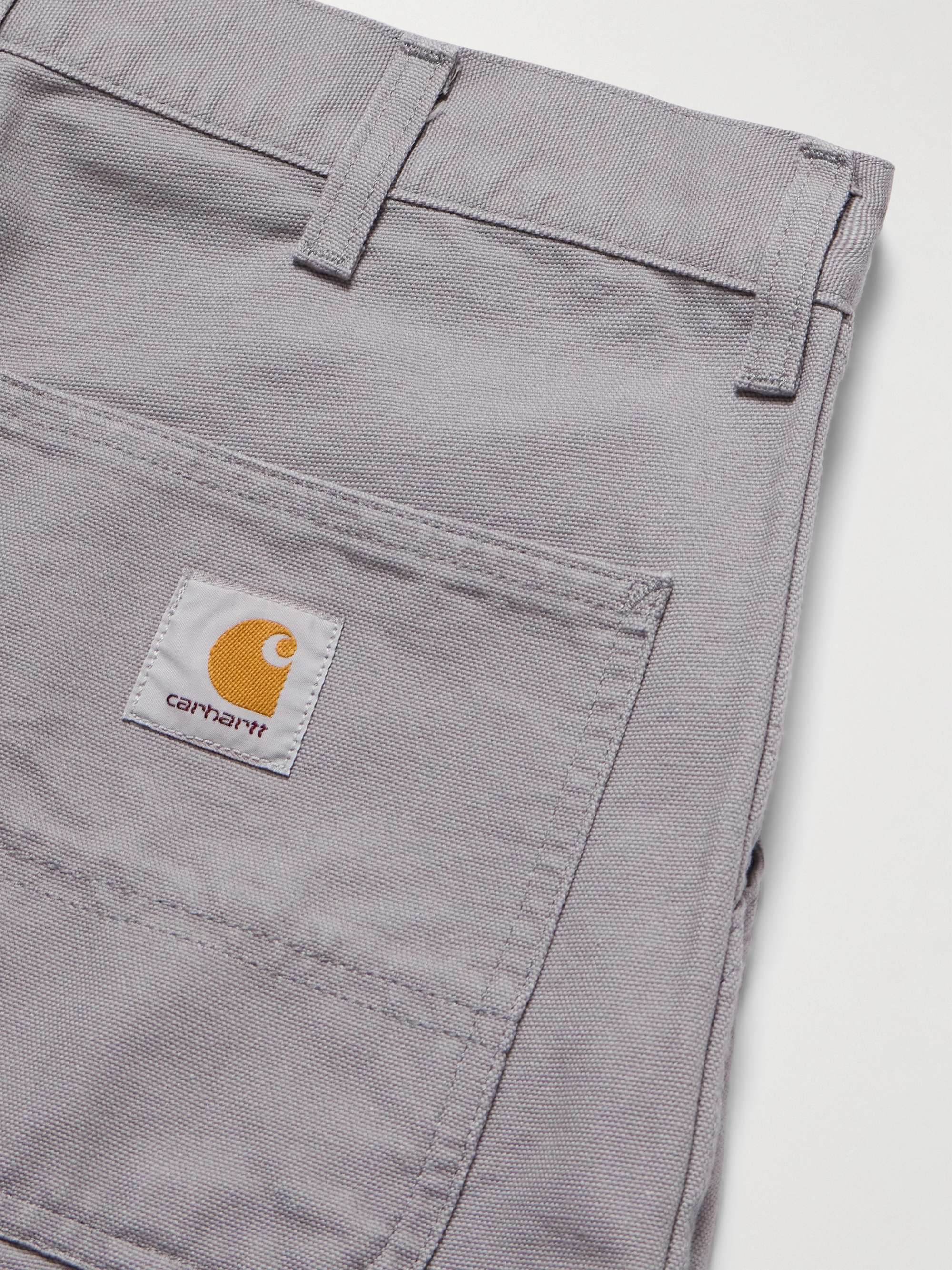 CARHARTT WIP بنطال Single Knee بأرجل مستقيمة من قطن الكنفا العضوي