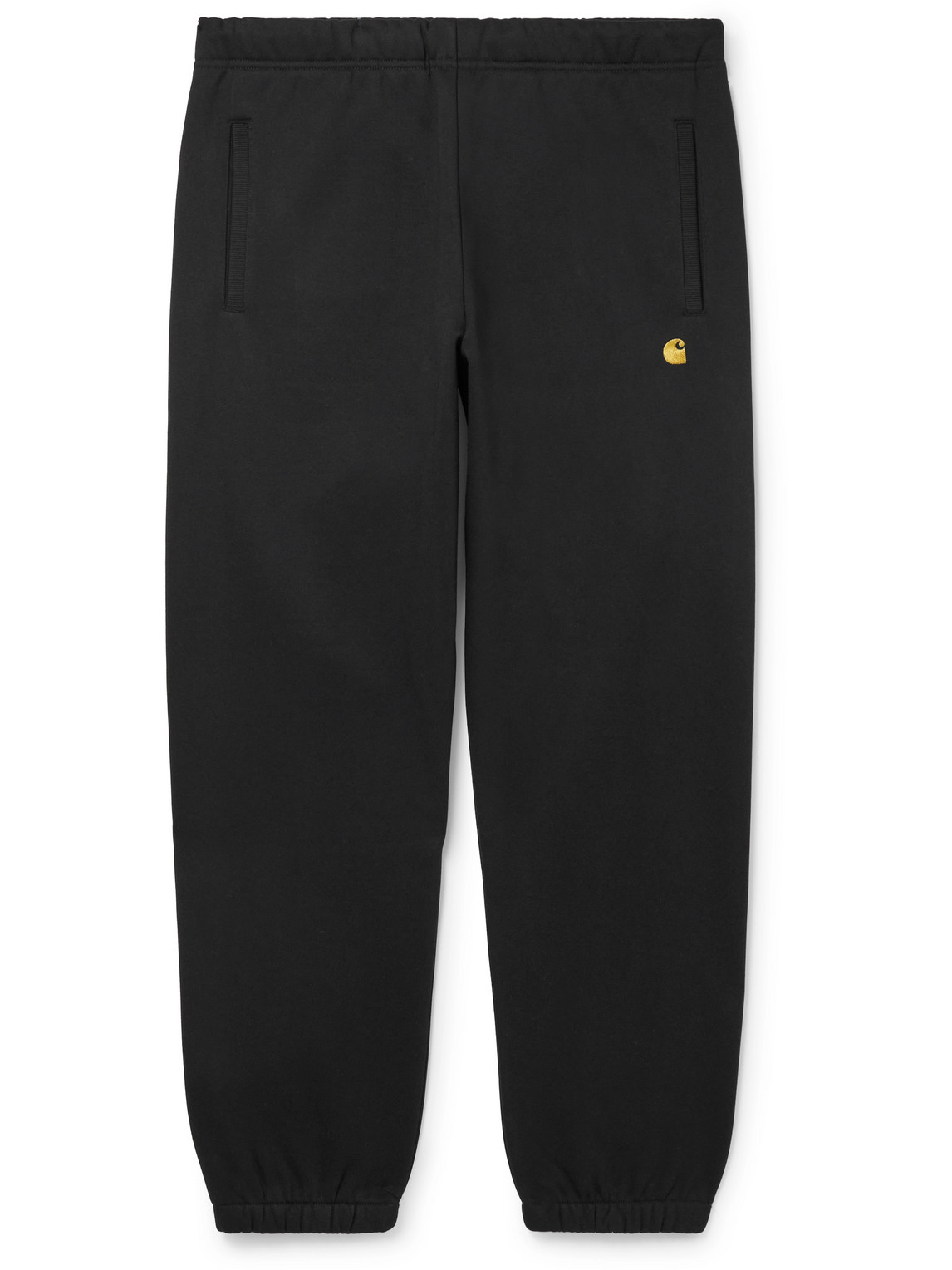 Chase Tapered Logo-Embroidered Cotton-Blend Jersey Sweatpants