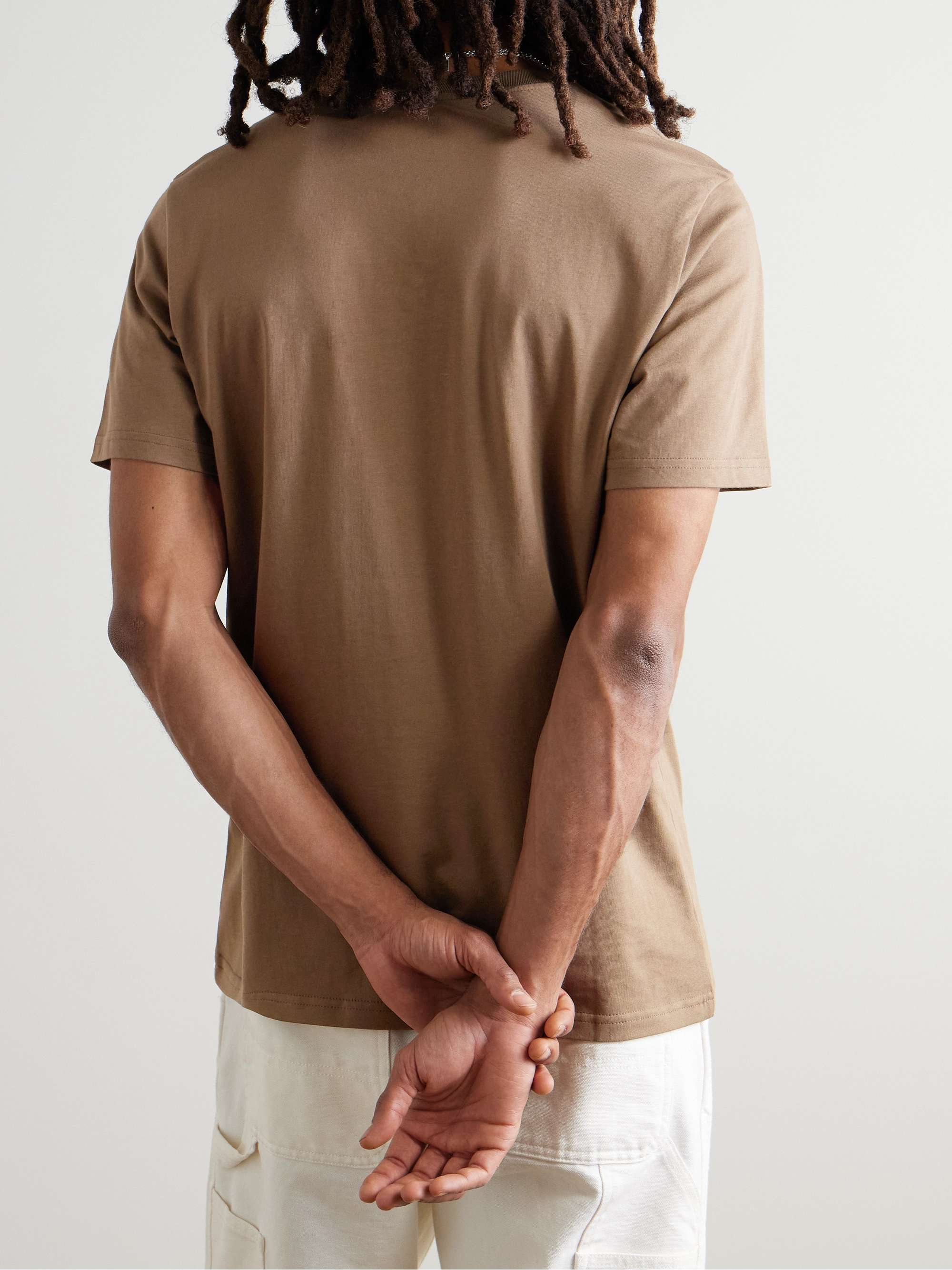 CARHARTT WIP Logo-Appliquéd Cotton-Jersey T-Shirt