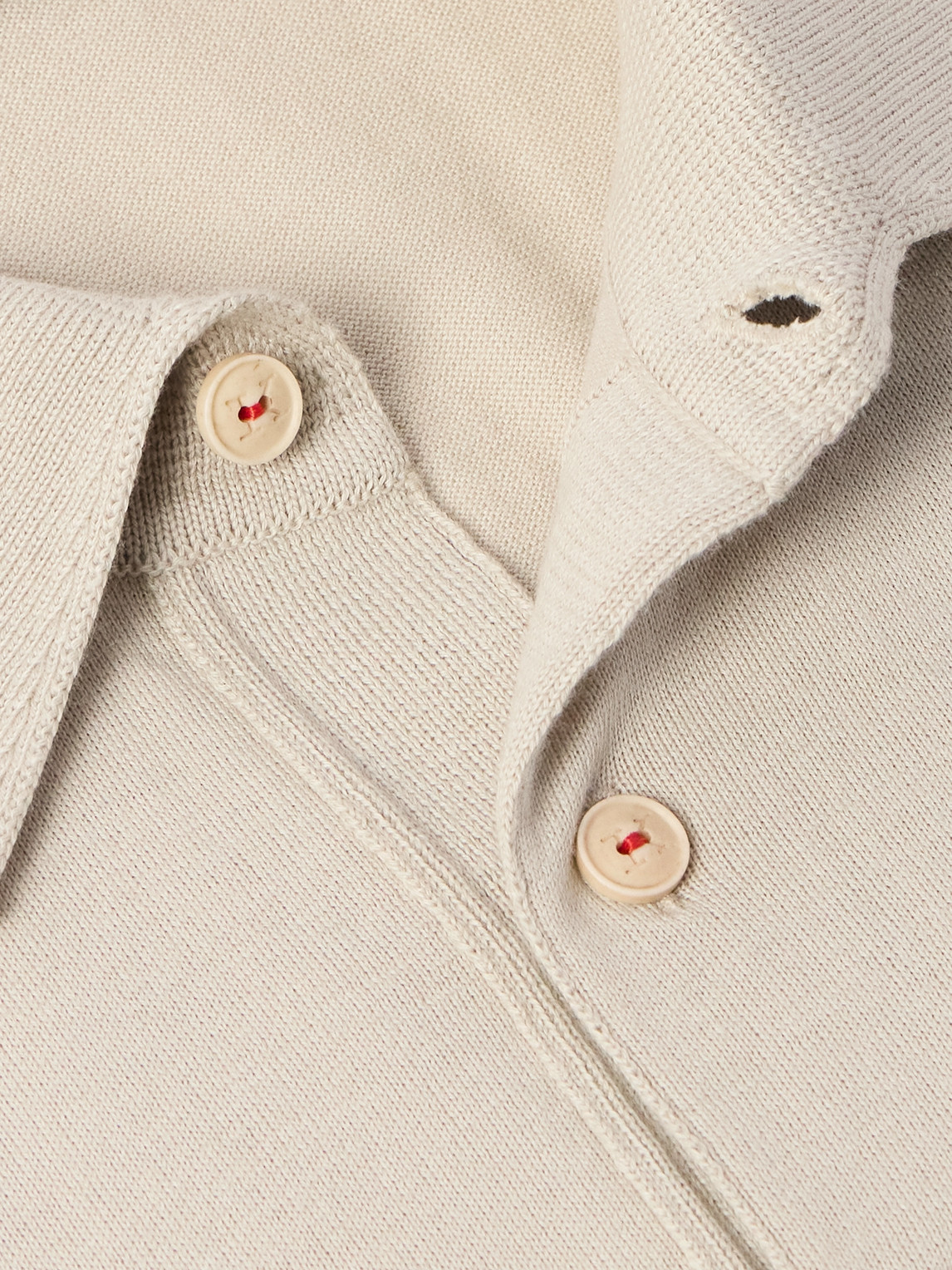 KITON COTTON POLO SHIRT 