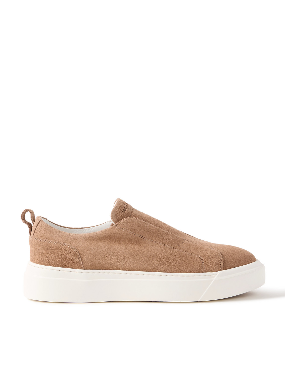 Suede Slip-On Sneakers