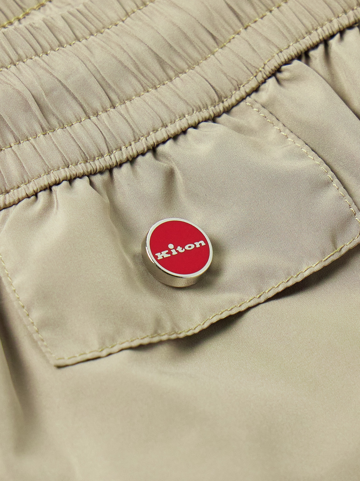KITON STRAIGHT-LEG MID-LENGTH SWIM SHORTS