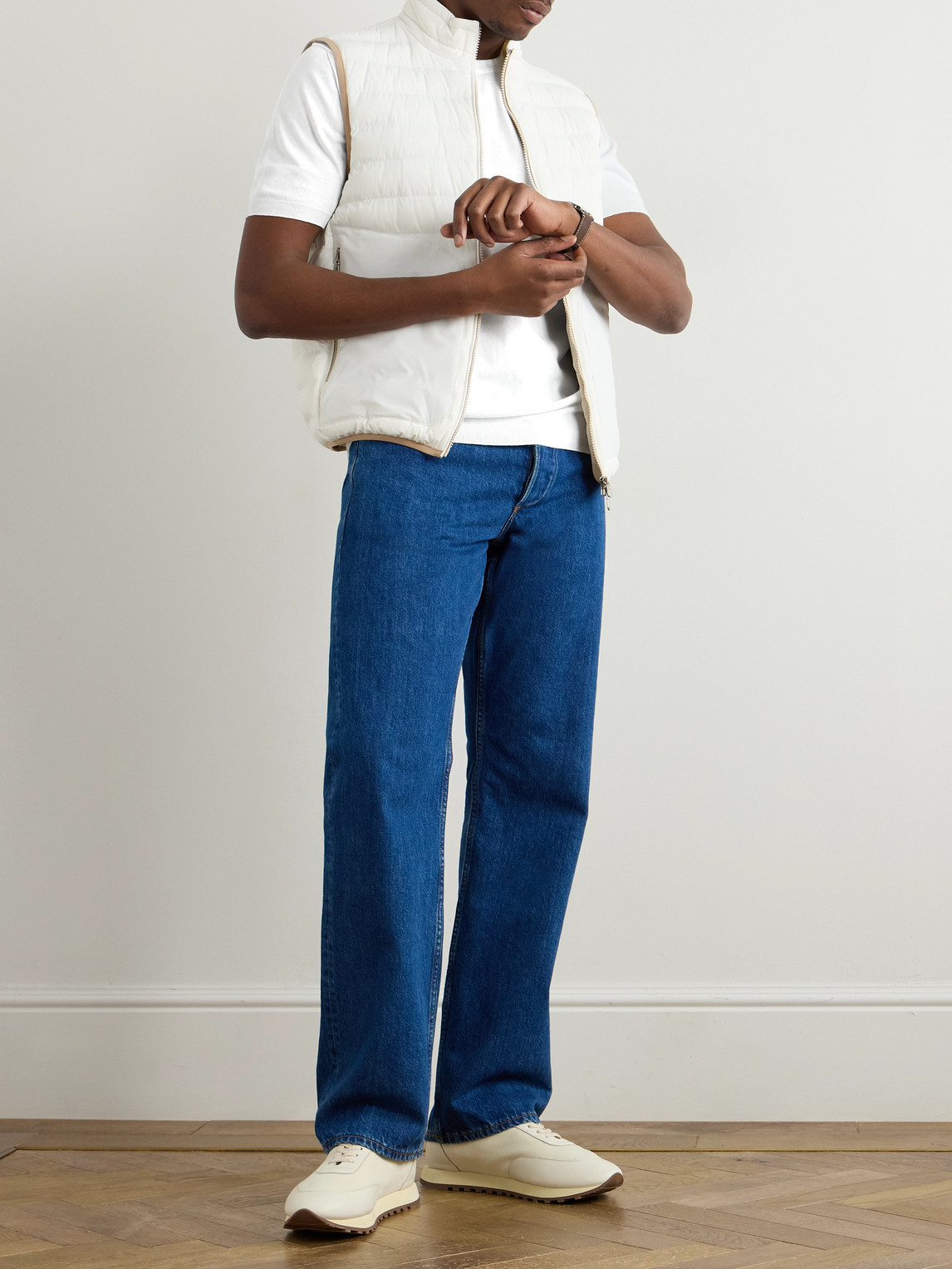 KITON COTTON T-SHIRT 