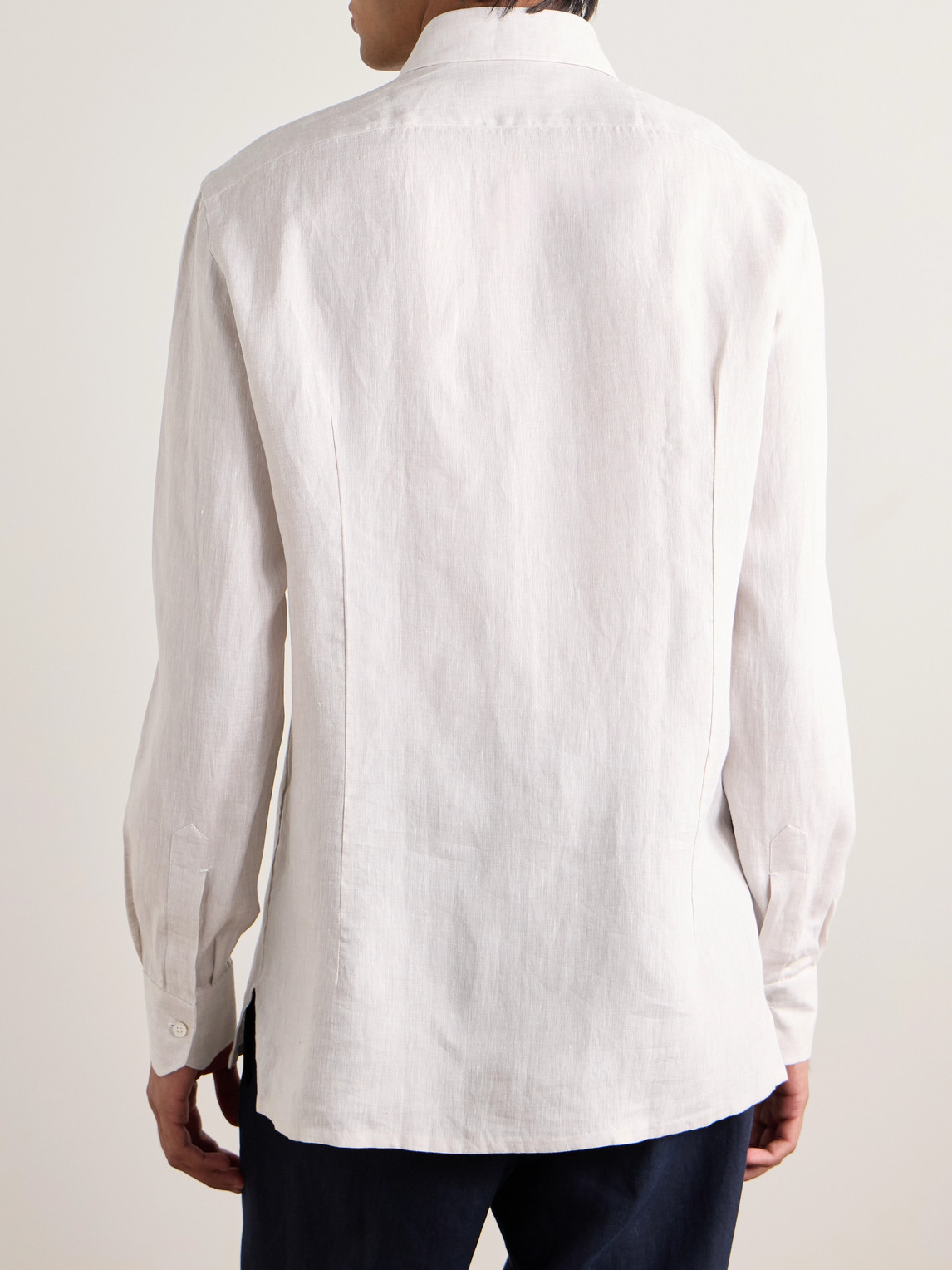 KITON LINEN SHIRT