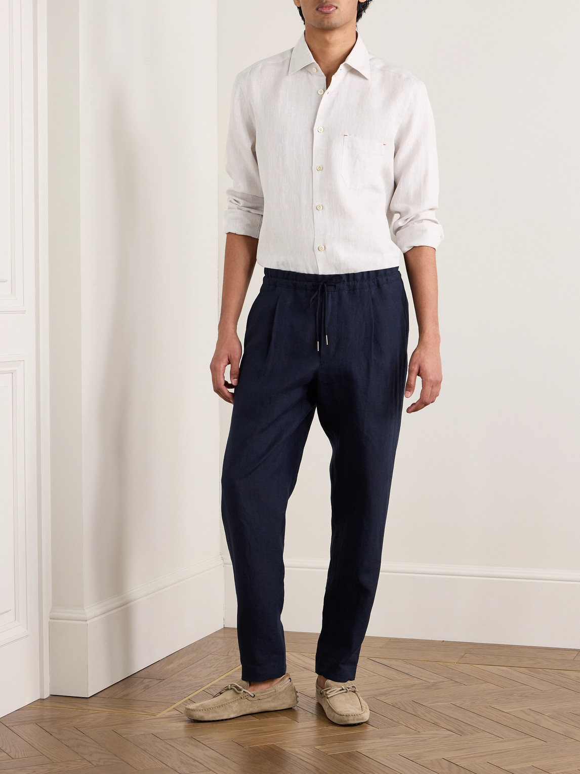 KITON LINEN SHIRT