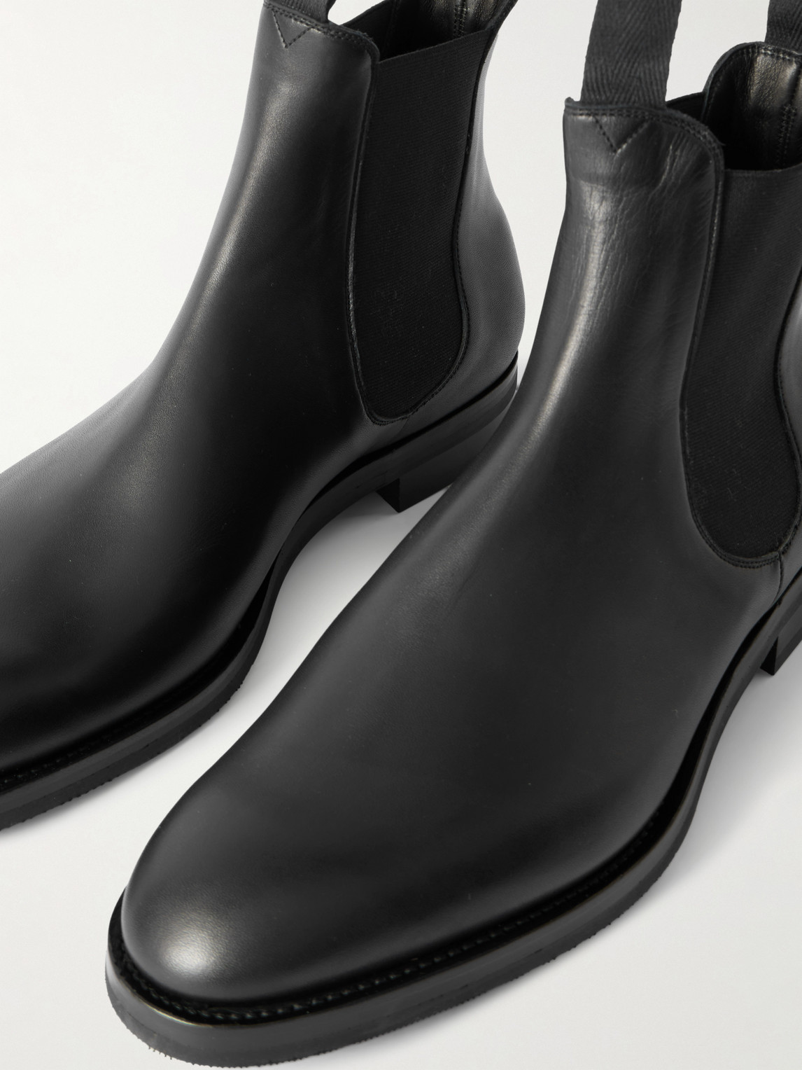 EDWARD GREEN NEWMARKET LEATHER CHELSEA BOOTS