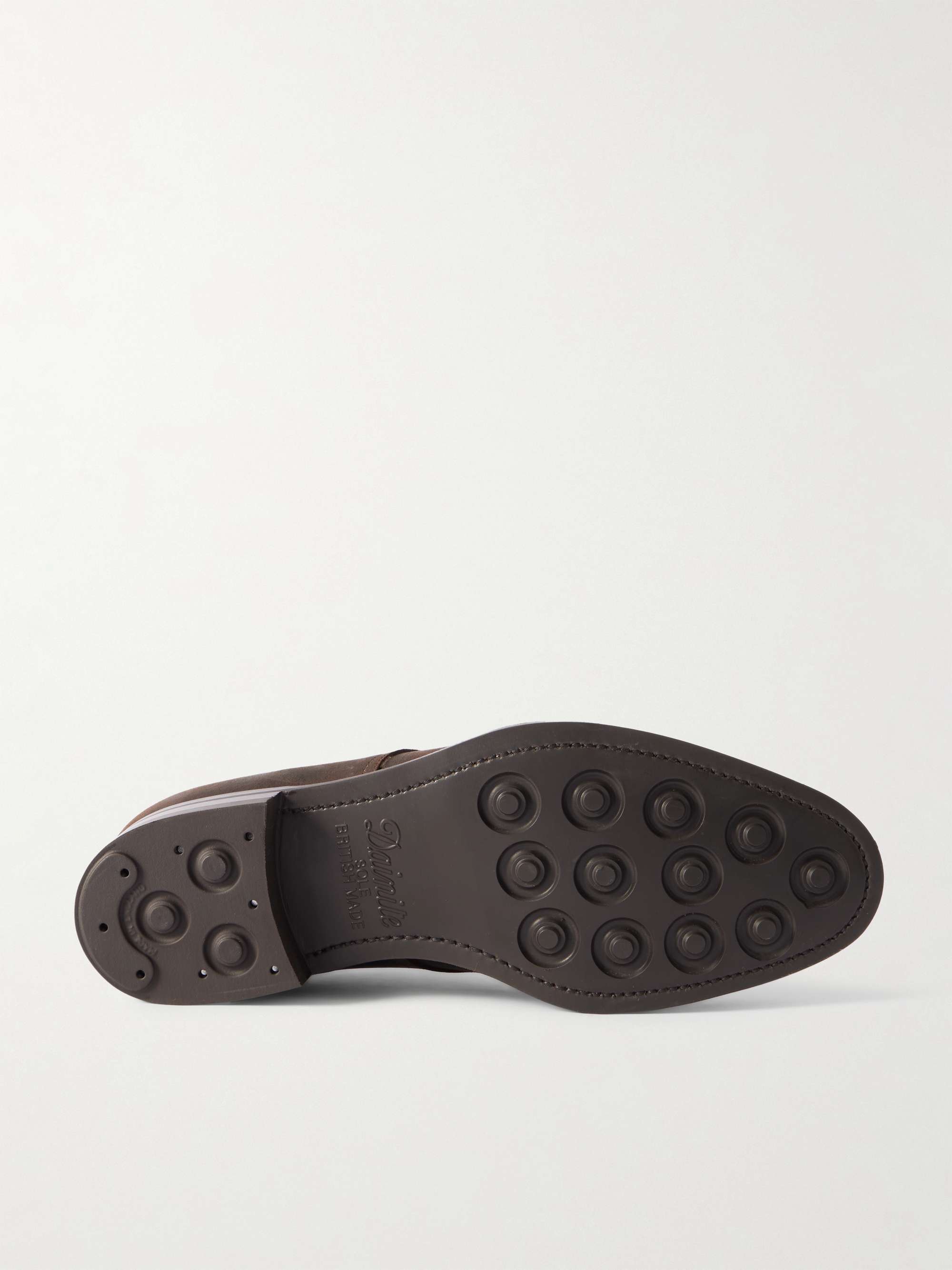 EDWARD GREEN Leith Derby-Schuhe aus Veloursleder