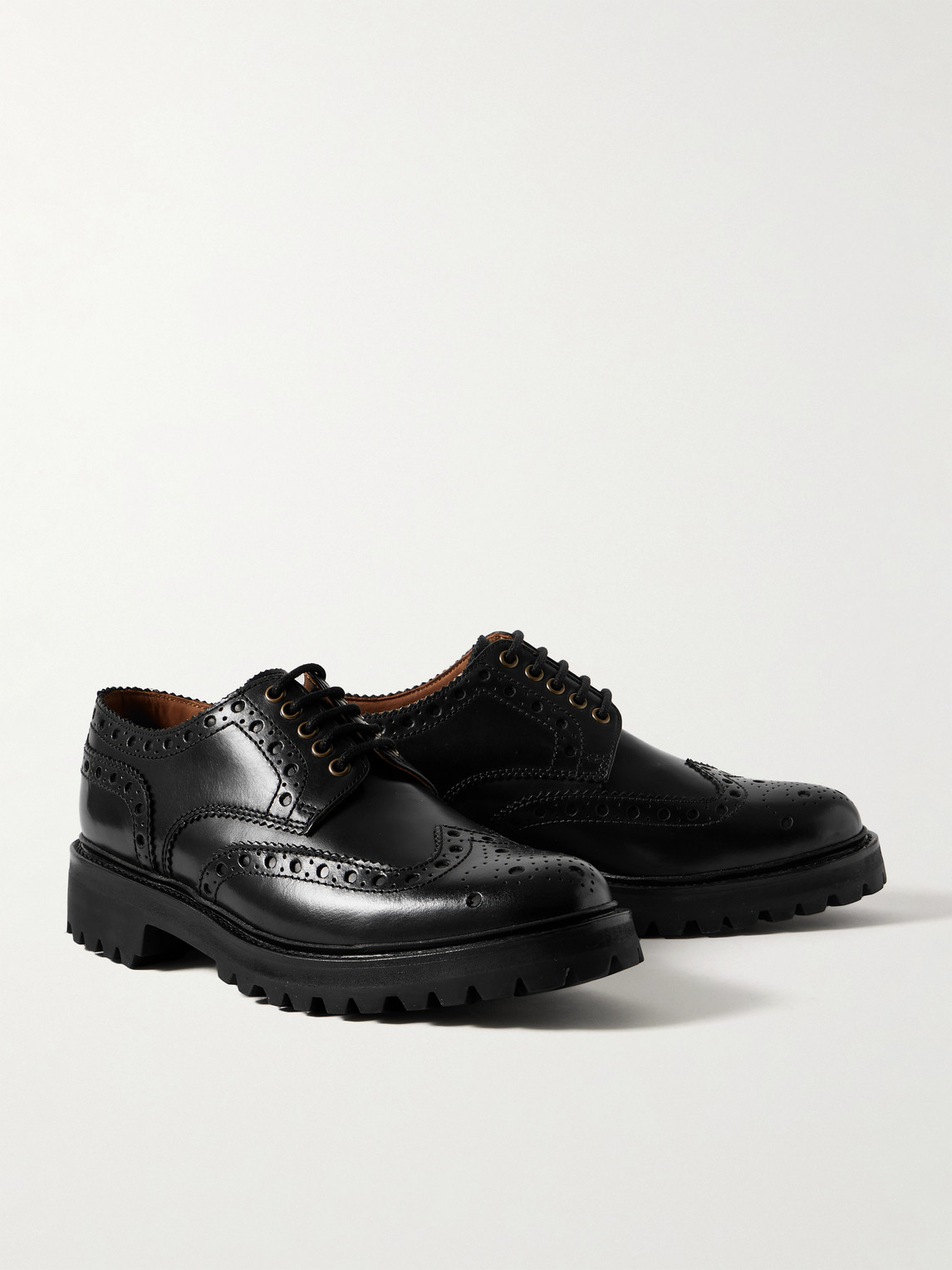 GRENSON ARCHIE LEATHER BROGUES