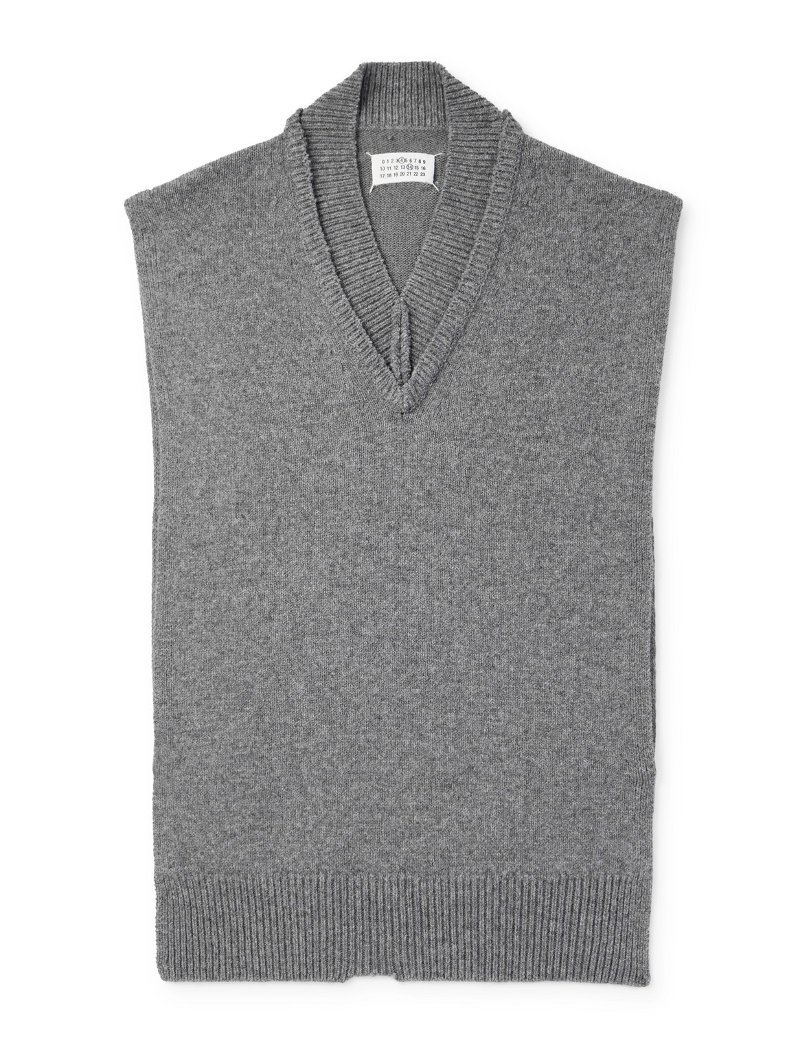 Wool, Linen and Cotton-Blend Sweater Vest