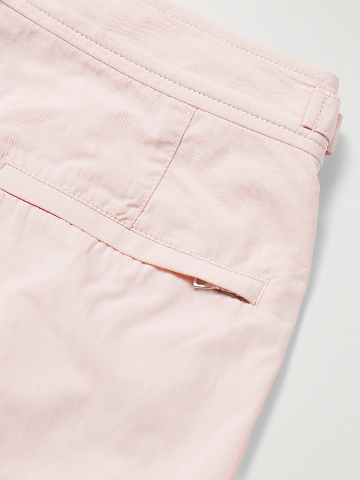 Orlebar Brown Springer Slim-fit Short-length Swim Shorts In Pink