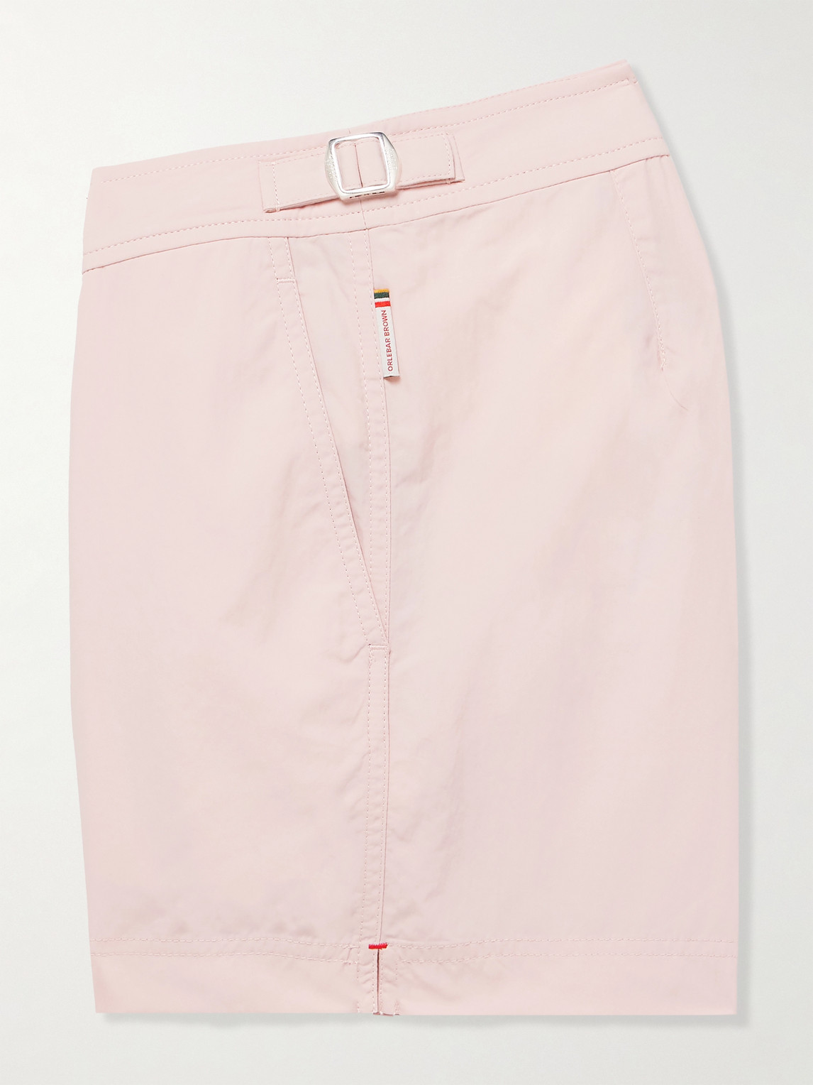 Orlebar Brown Springer Slim-fit Short-length Swim Shorts In Pink