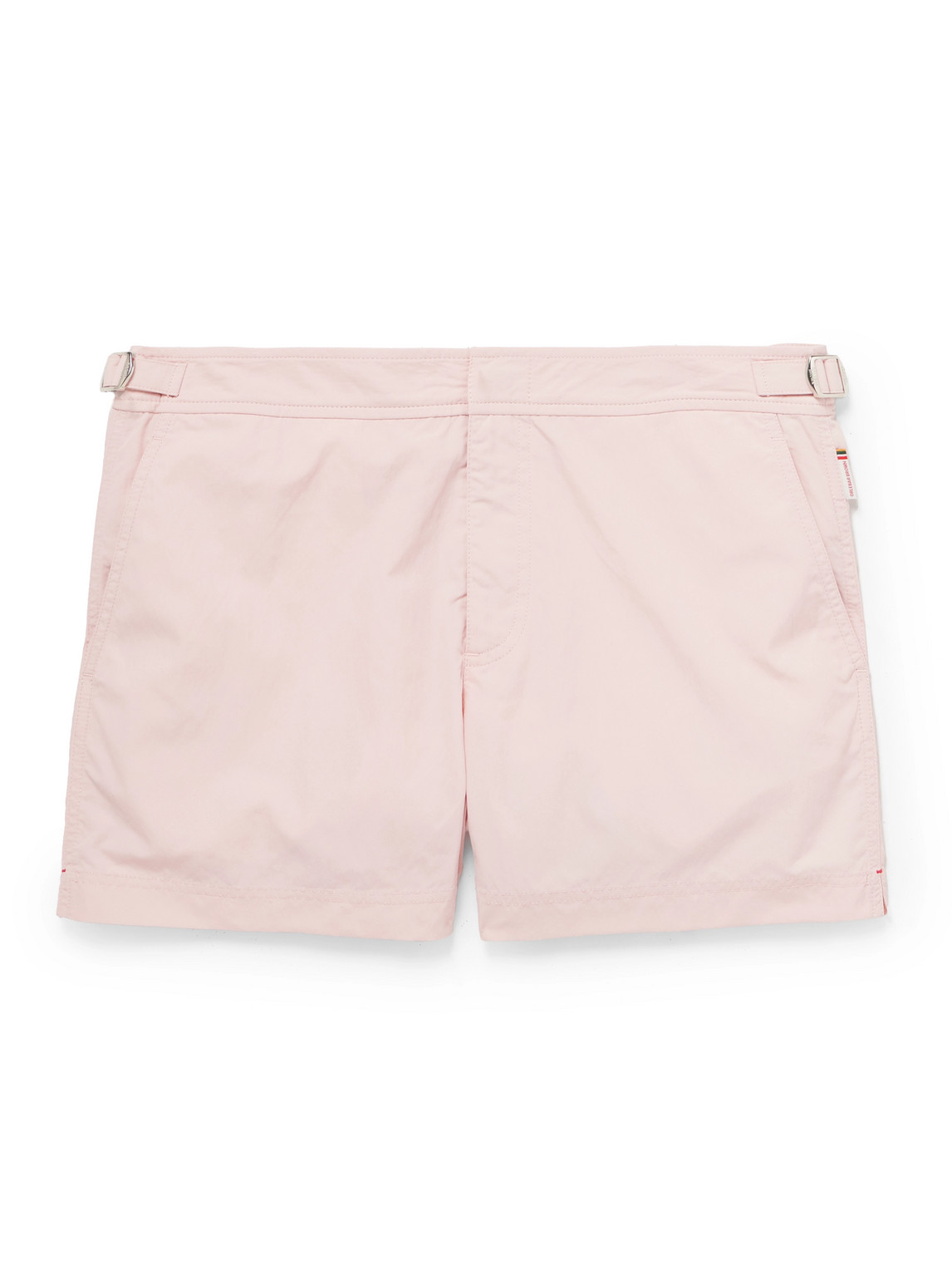 Orlebar Brown Springer Slim-fit Short-length Swim Shorts In Pink
