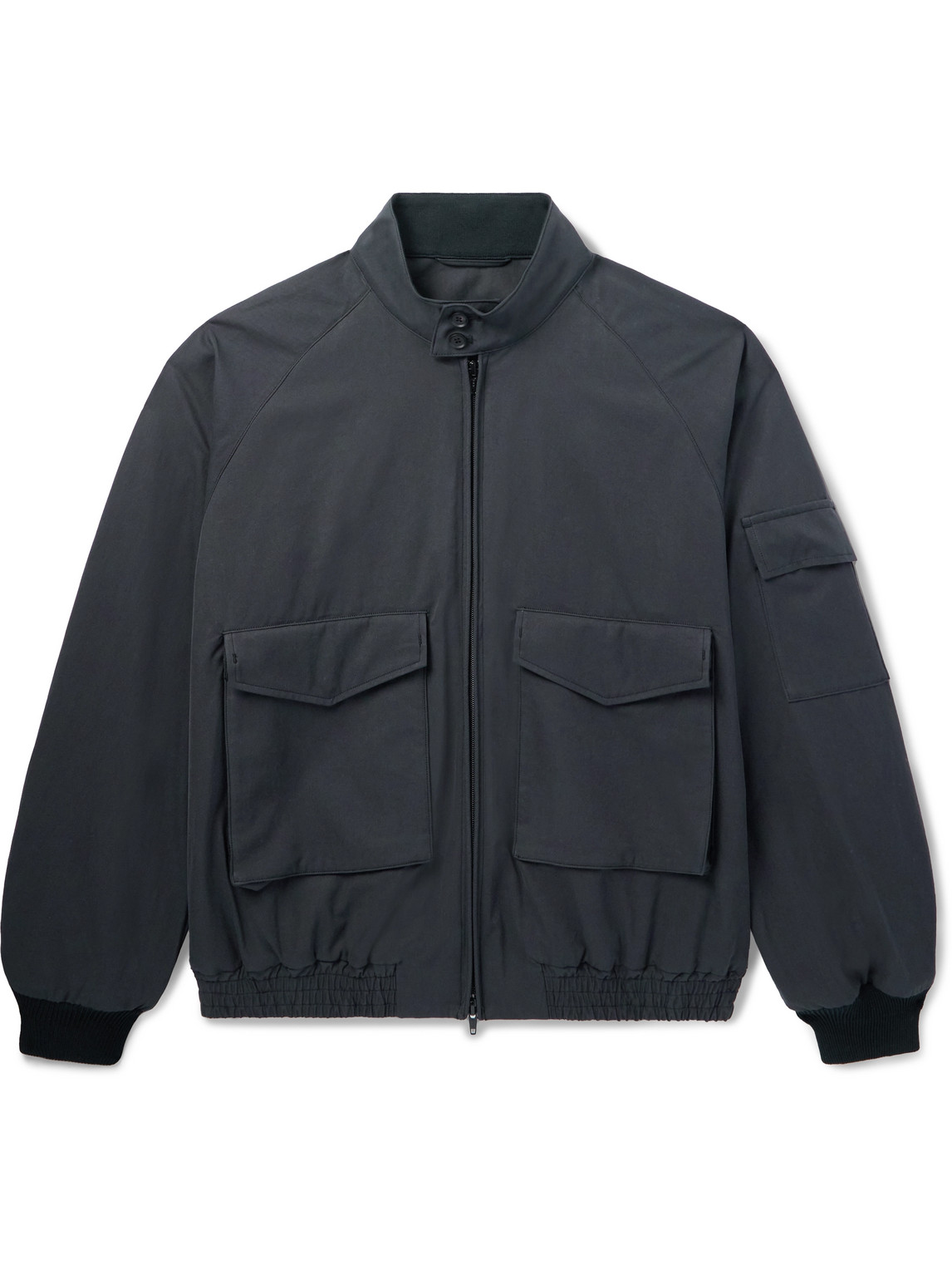 Kaptain Sunshine C-gaba Wep Cotton-gabardine Jacket In Blue
