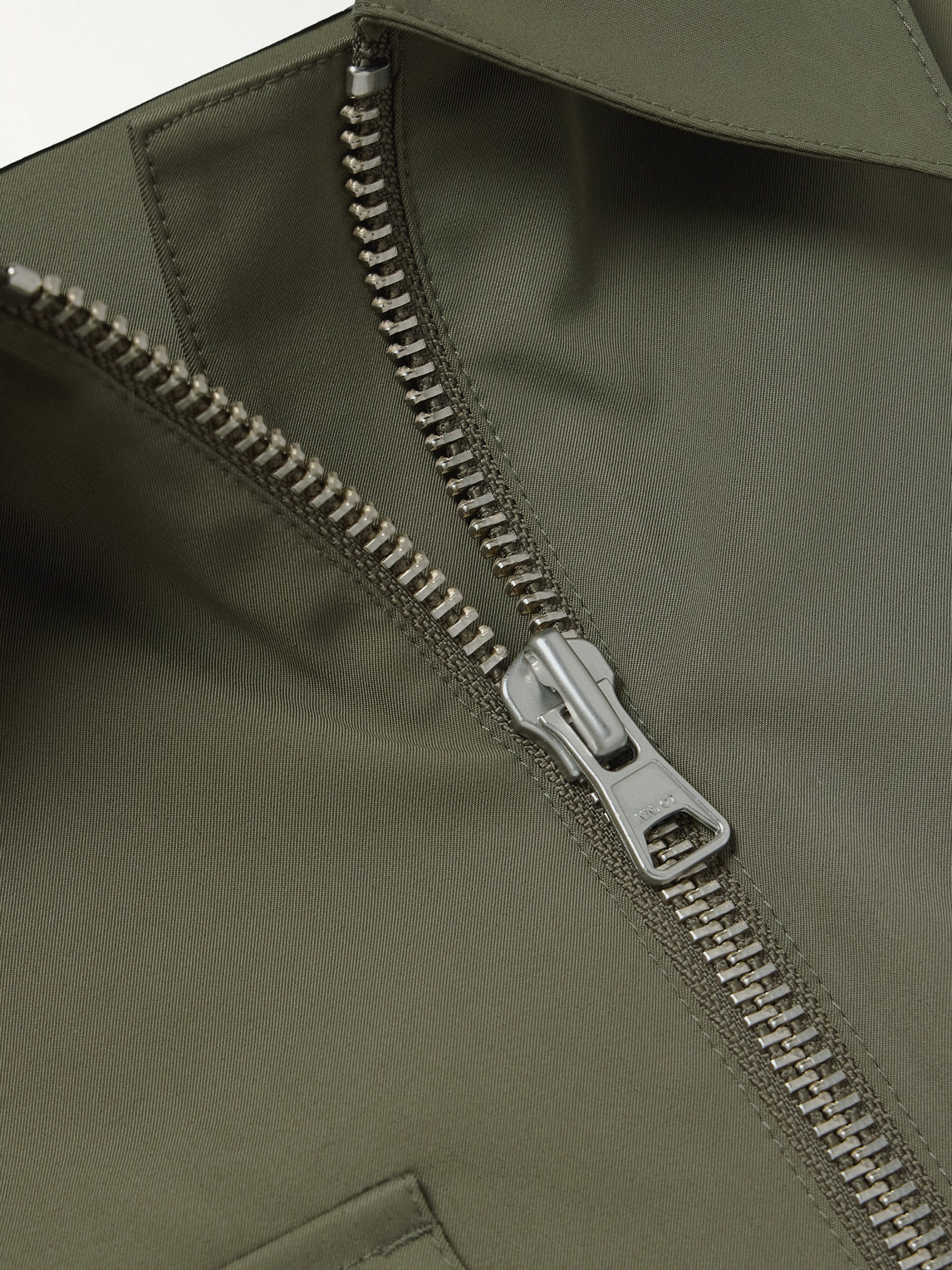 Nn07 Alban 8240 Recycled-twill Jacket In Green