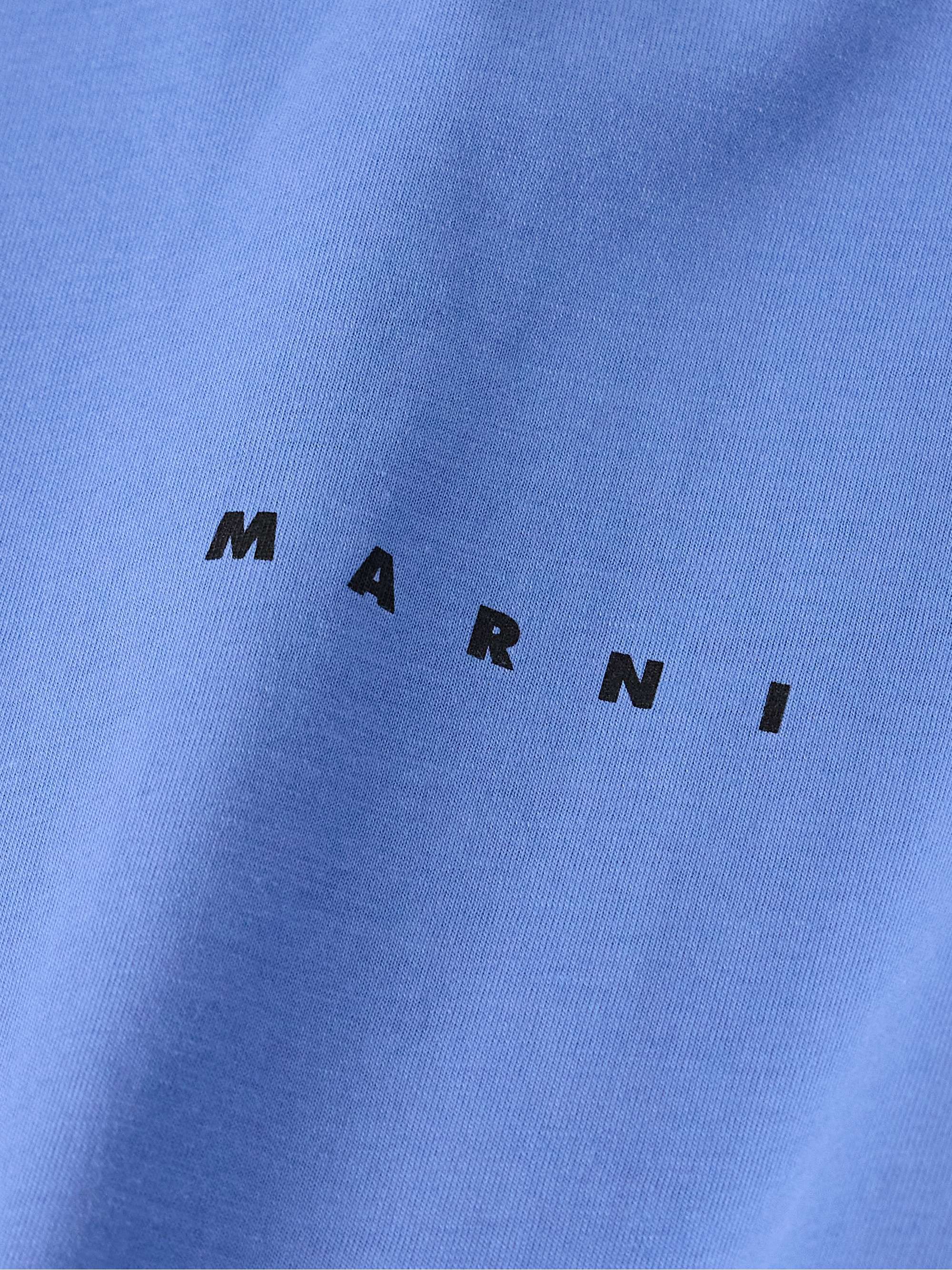MARNI Logo-Print Cotton-Jersey T-Shirt