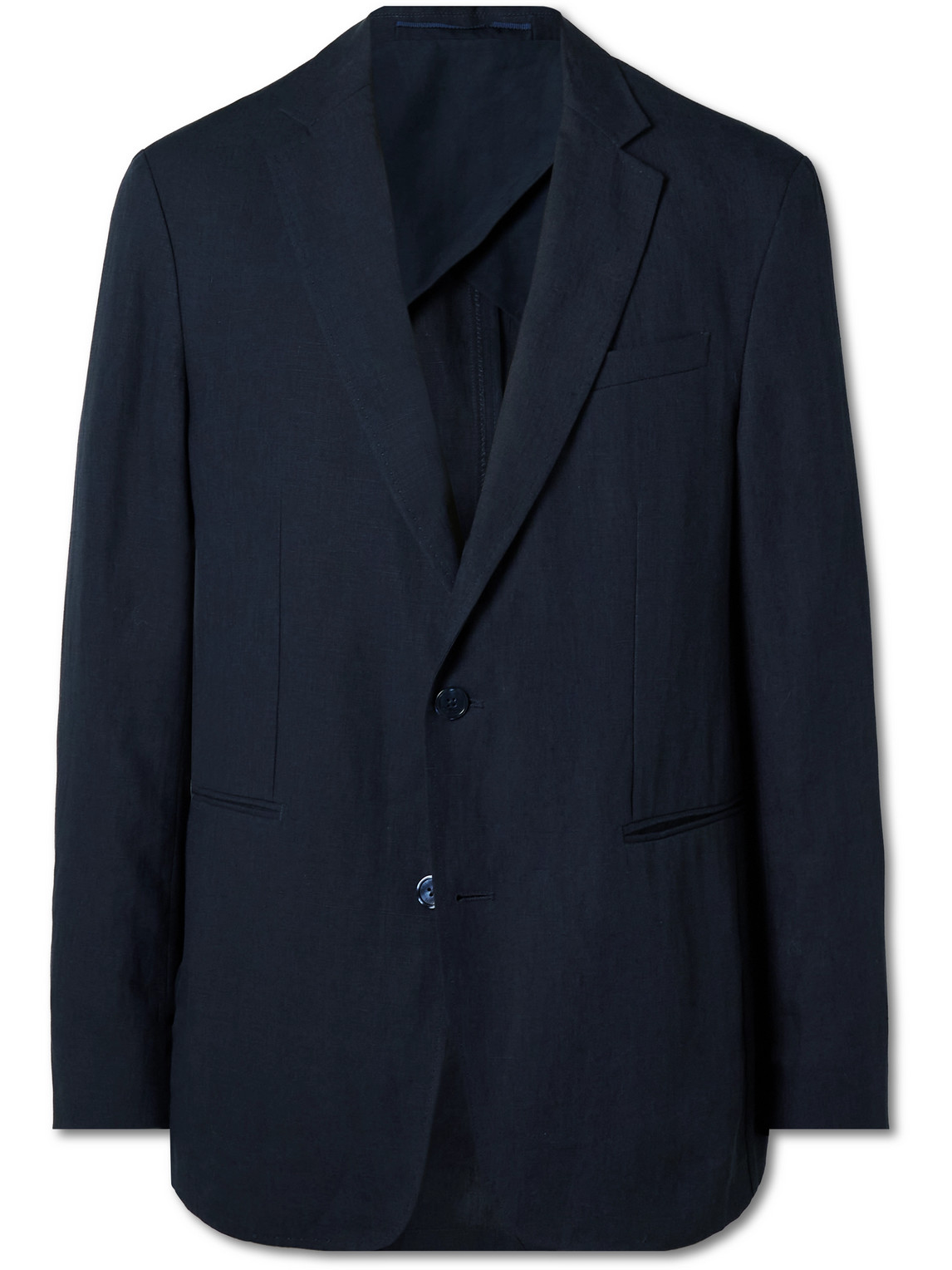 Garret Unstructured Linen Suit Jacket