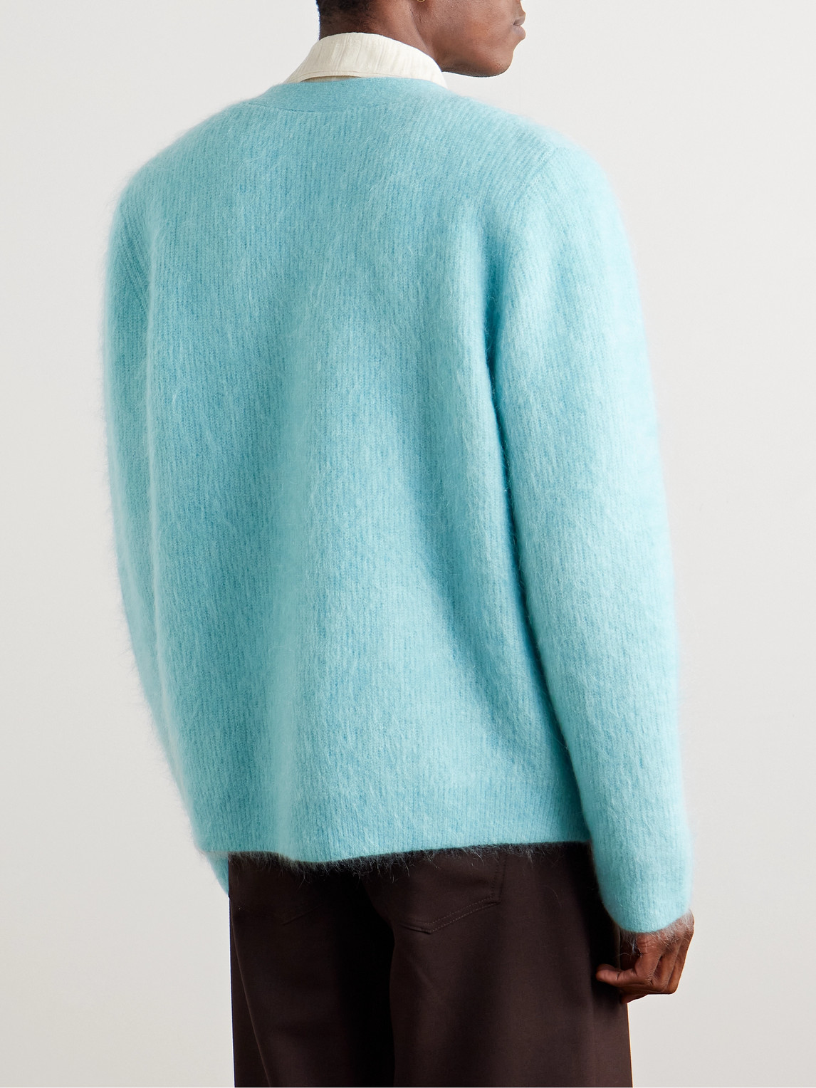 Séfr - Osho Brushed-Knit Cardigan - Gray Séfr