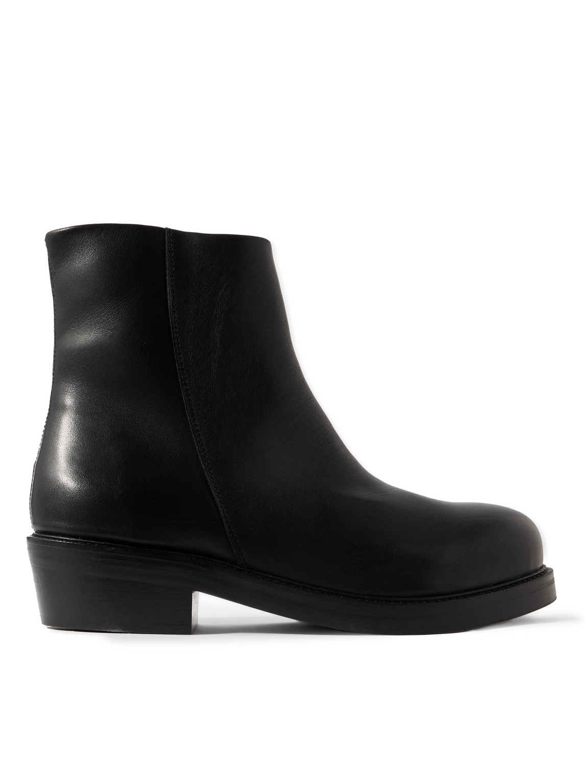 Séfr Lerato Leather Boots In Black