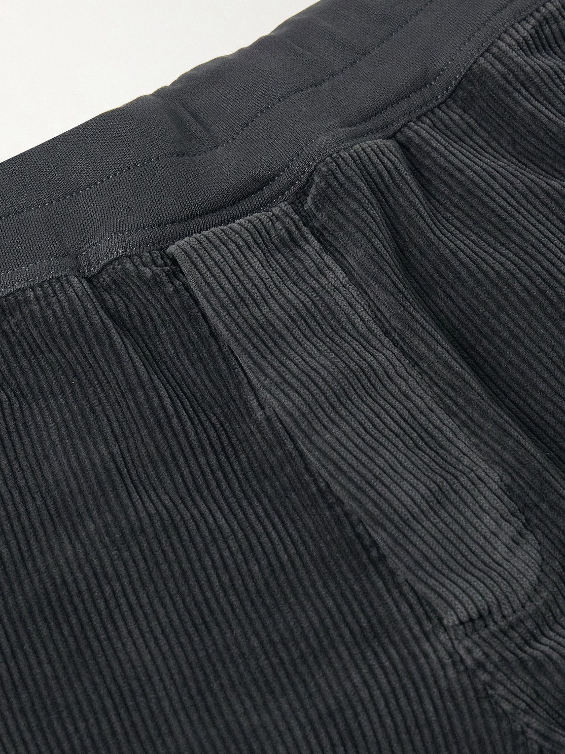 JAMES PERSE SLIM-FIT GARMENT-DYED COTTON-BLEND CORDUROY CHINOS 