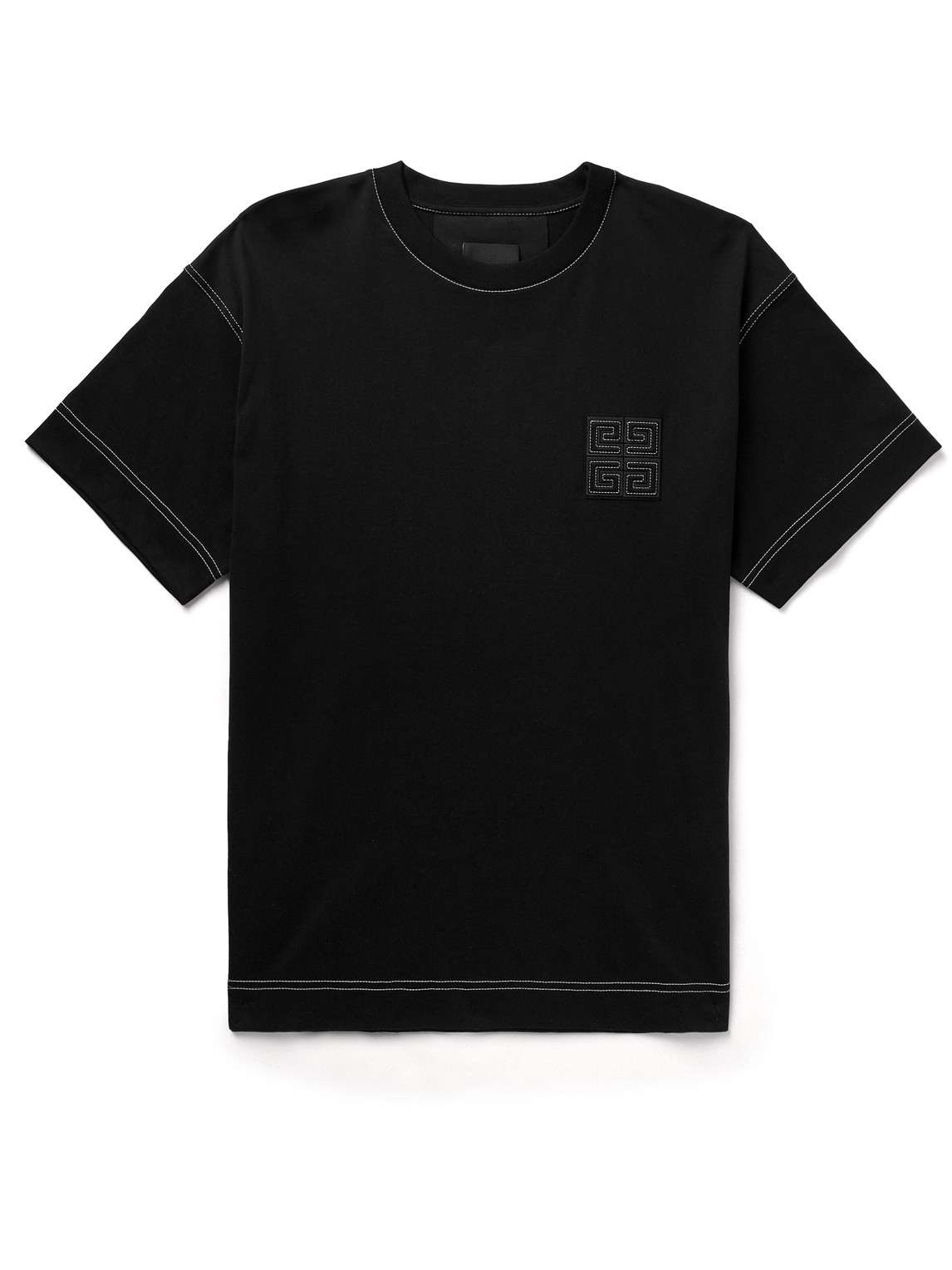 Givenchy Men T-shirt With Logo In Black