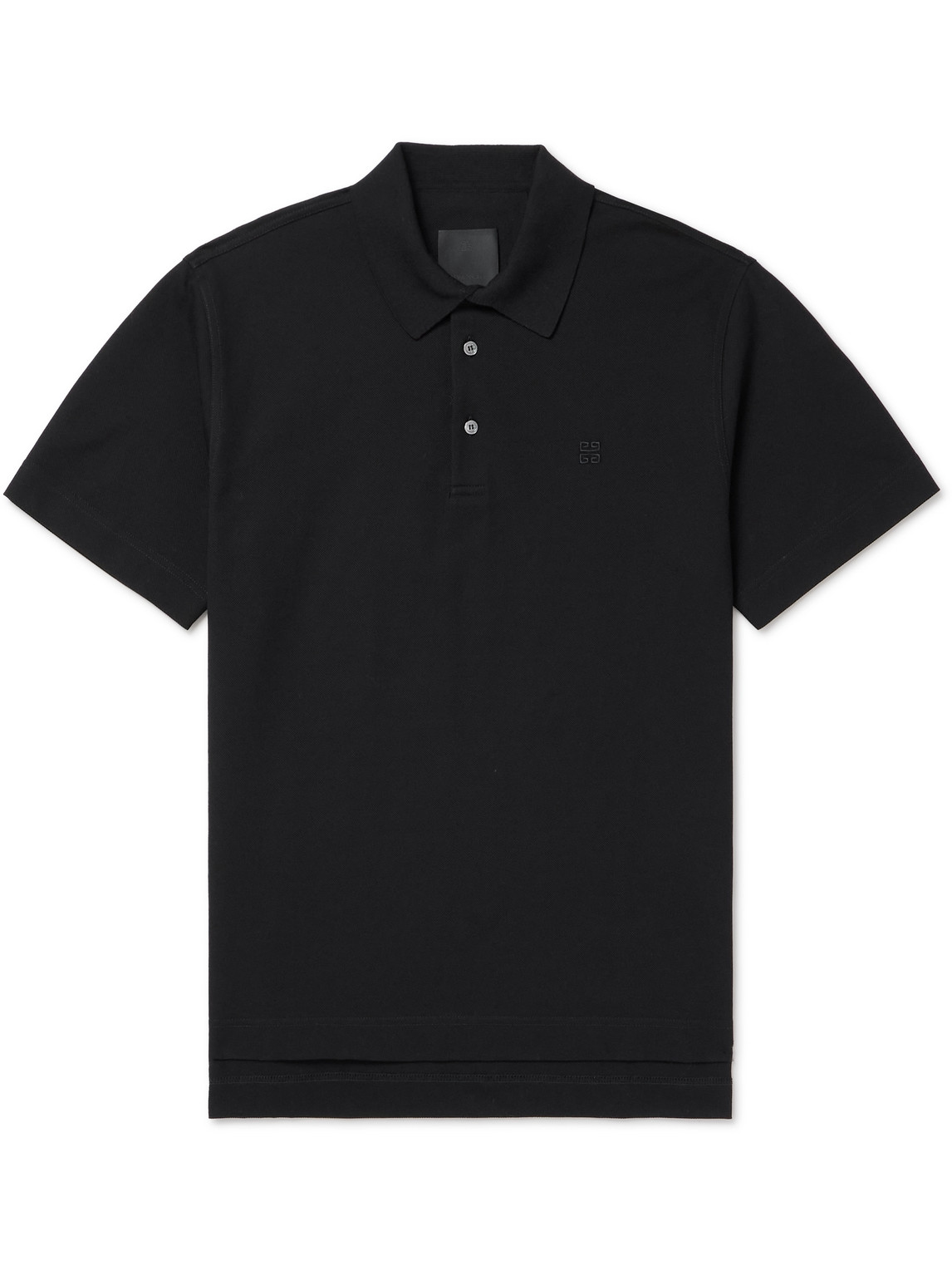 Logo-Embroidered Cotton-Piqué Polo Shirt