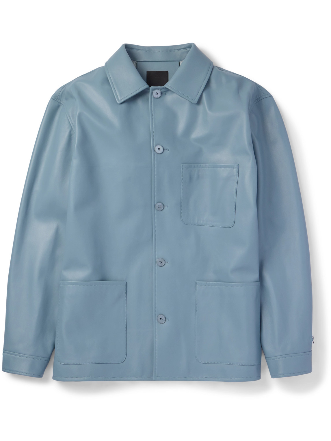 Leather Overshirt