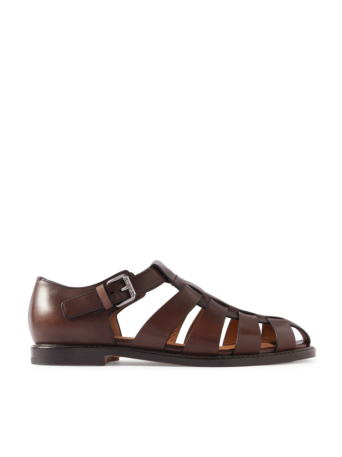 Church's Fisherman Leather Sandals In Brown