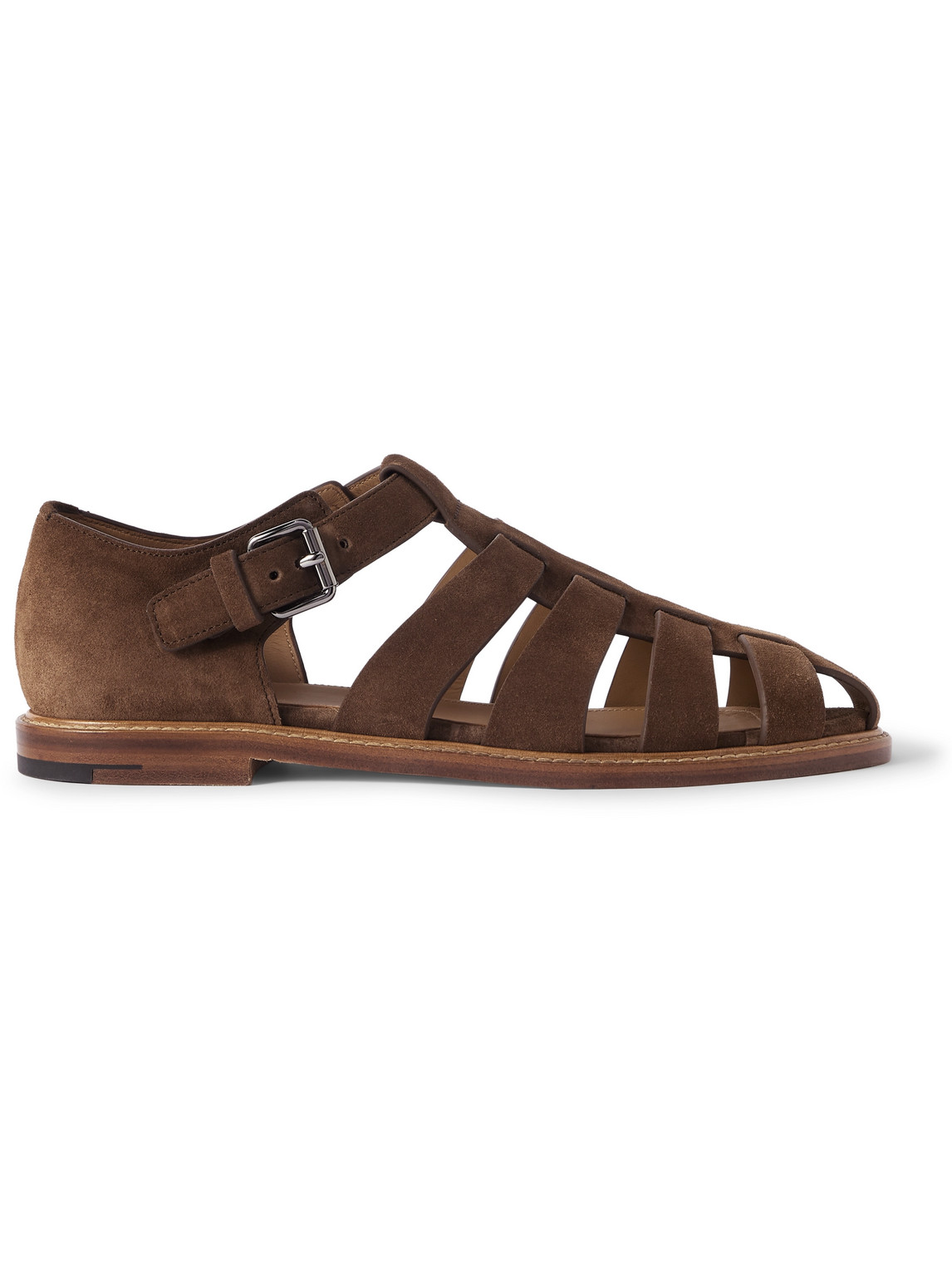 Church's Fisherman Suede Sandals In Brown