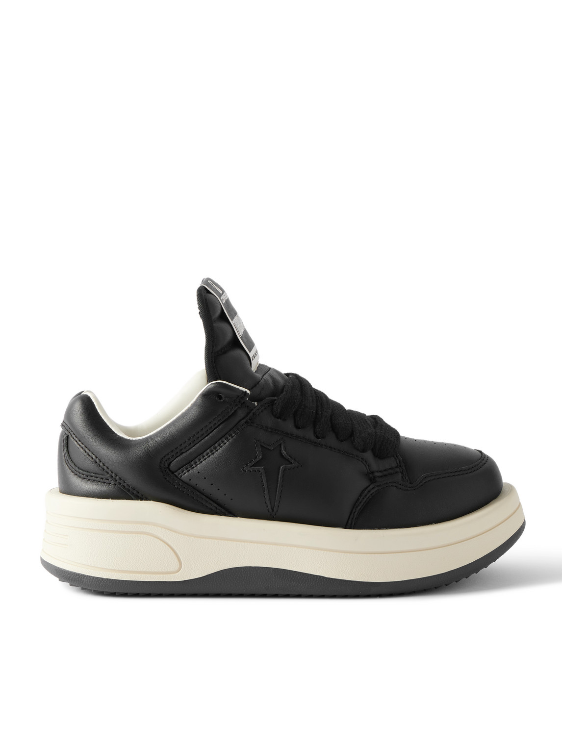 Rick Owens Drkshdw Converse Turbowpn Leather Sneakers