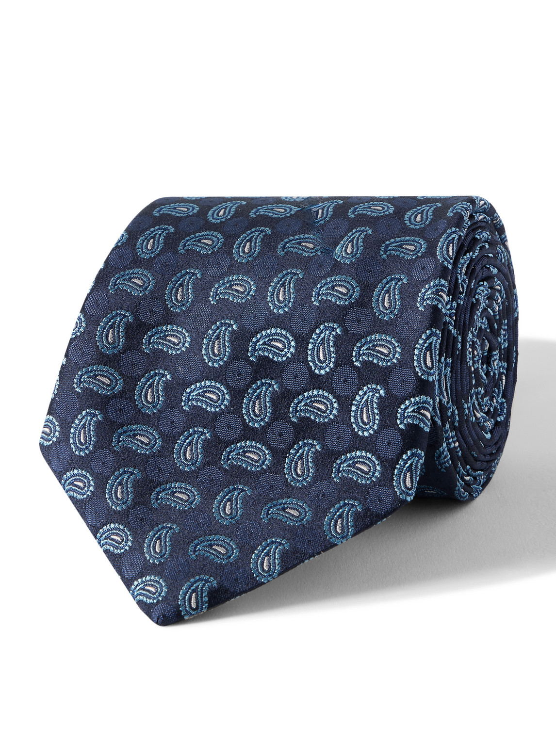 8cm Paisley-Jacquard Silk Tie