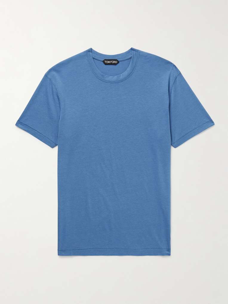Tom Ford — Slim-Fit Lyocell and Cotton-Blend Jersey T-Shirt
