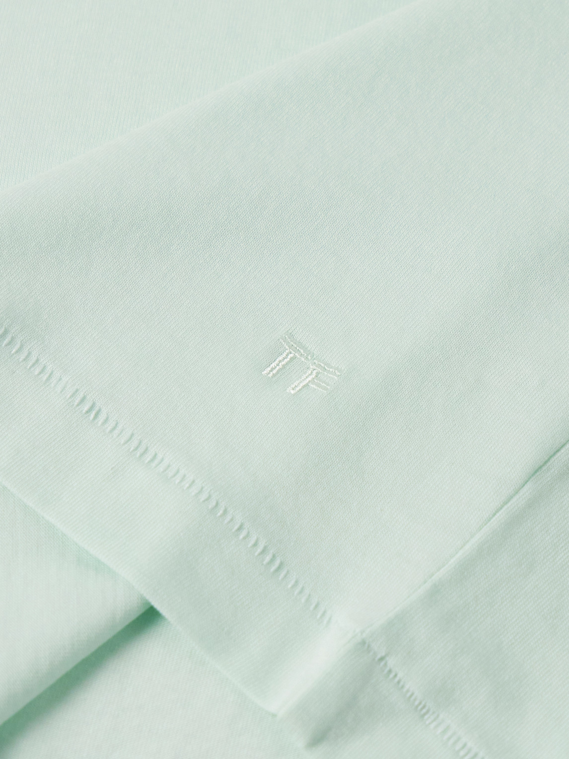 Tom Ford Slim-fit Lyocell And Cotton-blend Jersey T-shirt In Green