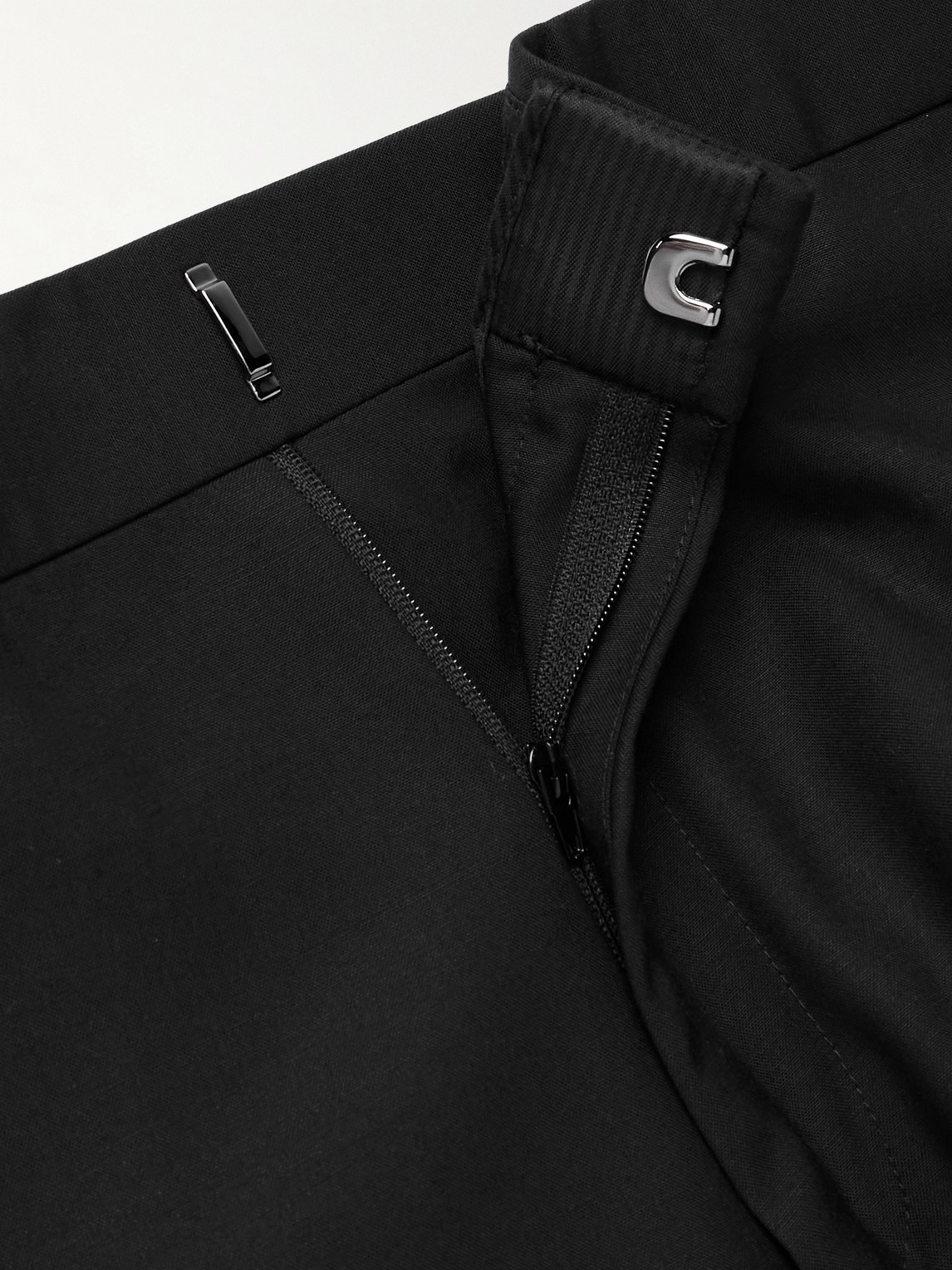 Tom Ford Lvr Exclusive 23cm Atticus Mohair Pants In Black