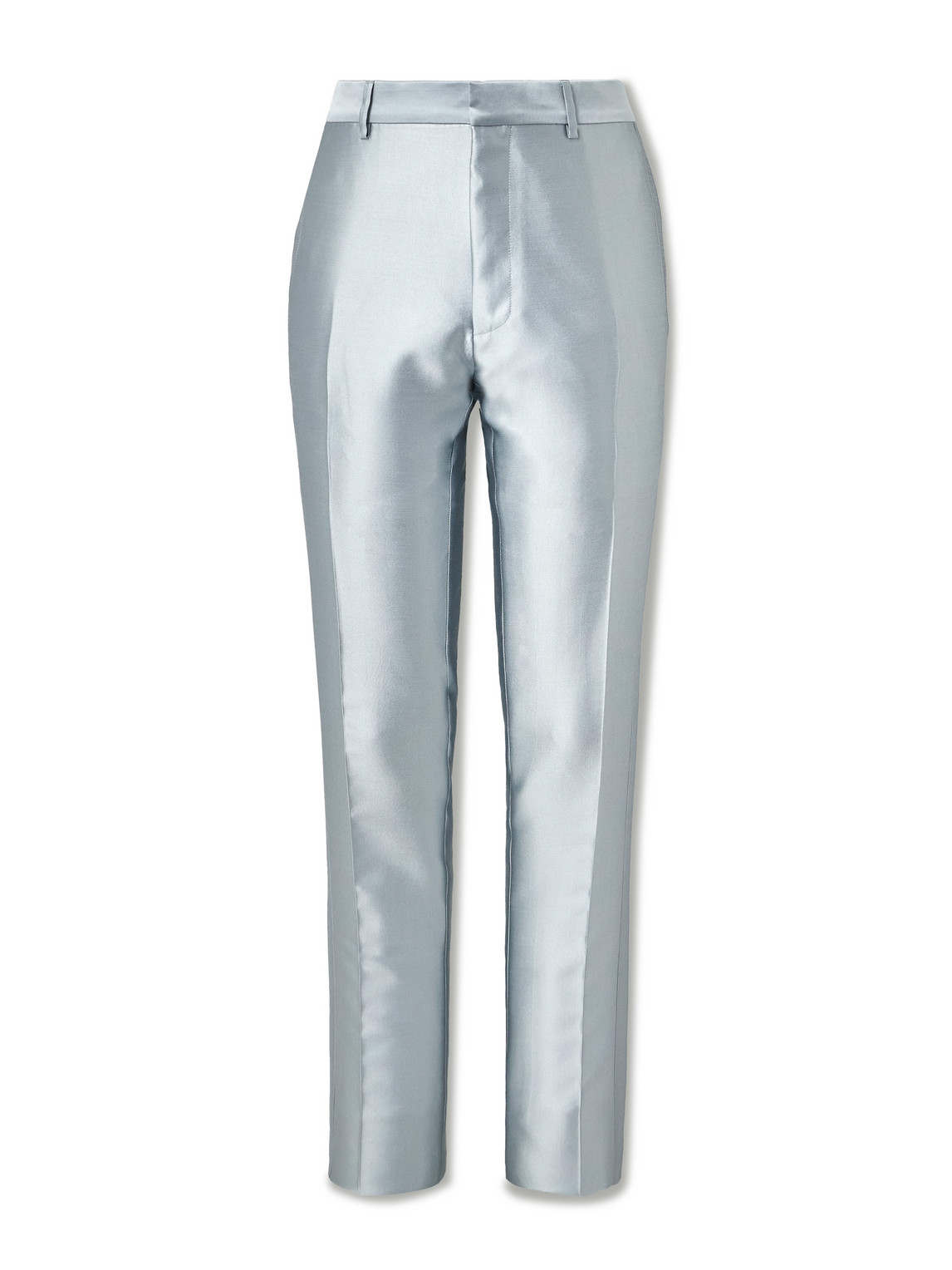 Tom Ford Straight-leg Woven Trousers In Blue