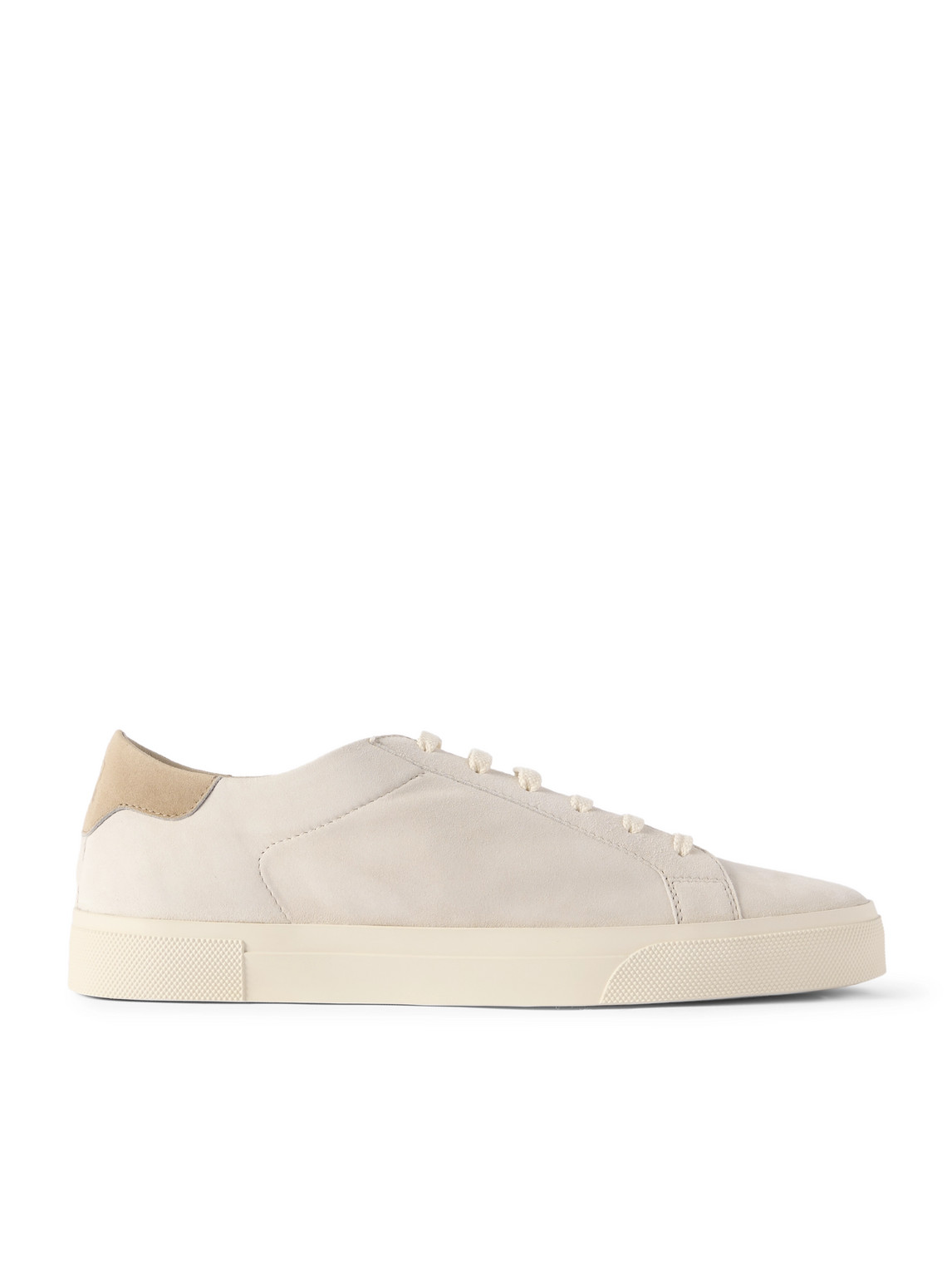 Brunello Cucinelli Vulky Suede Sneakers In Neutrals