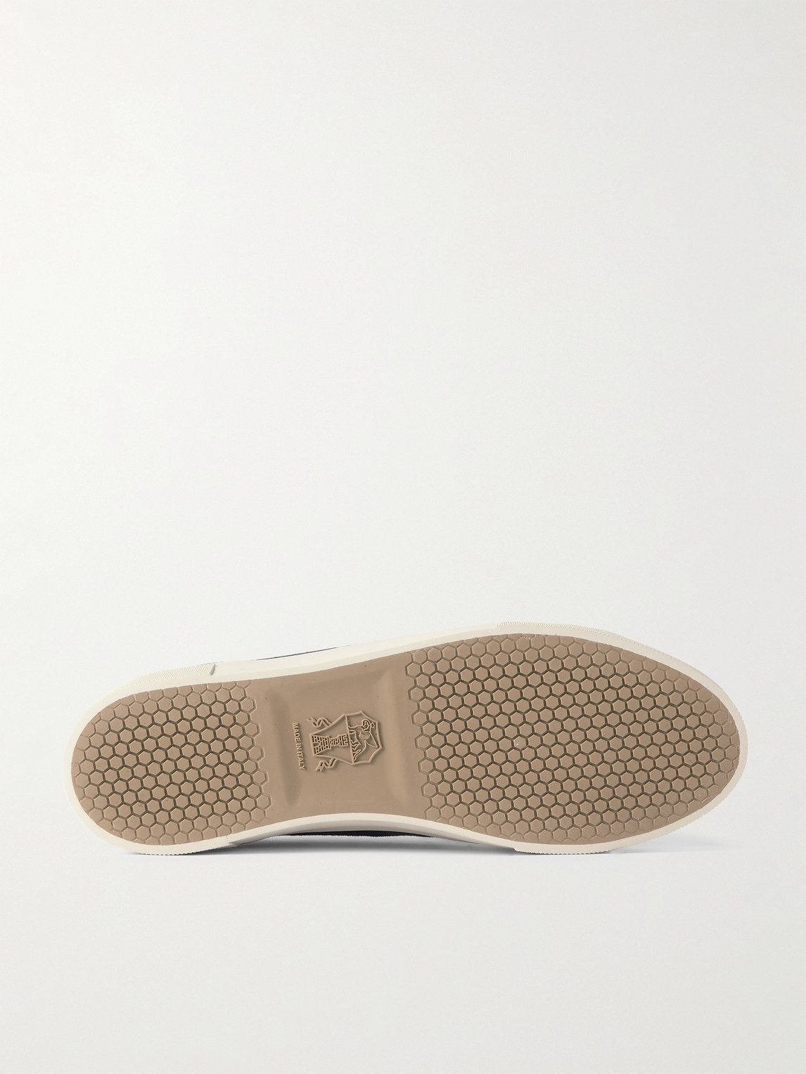 Shop Brunello Cucinelli Vulky Suede Sneakers In Blue