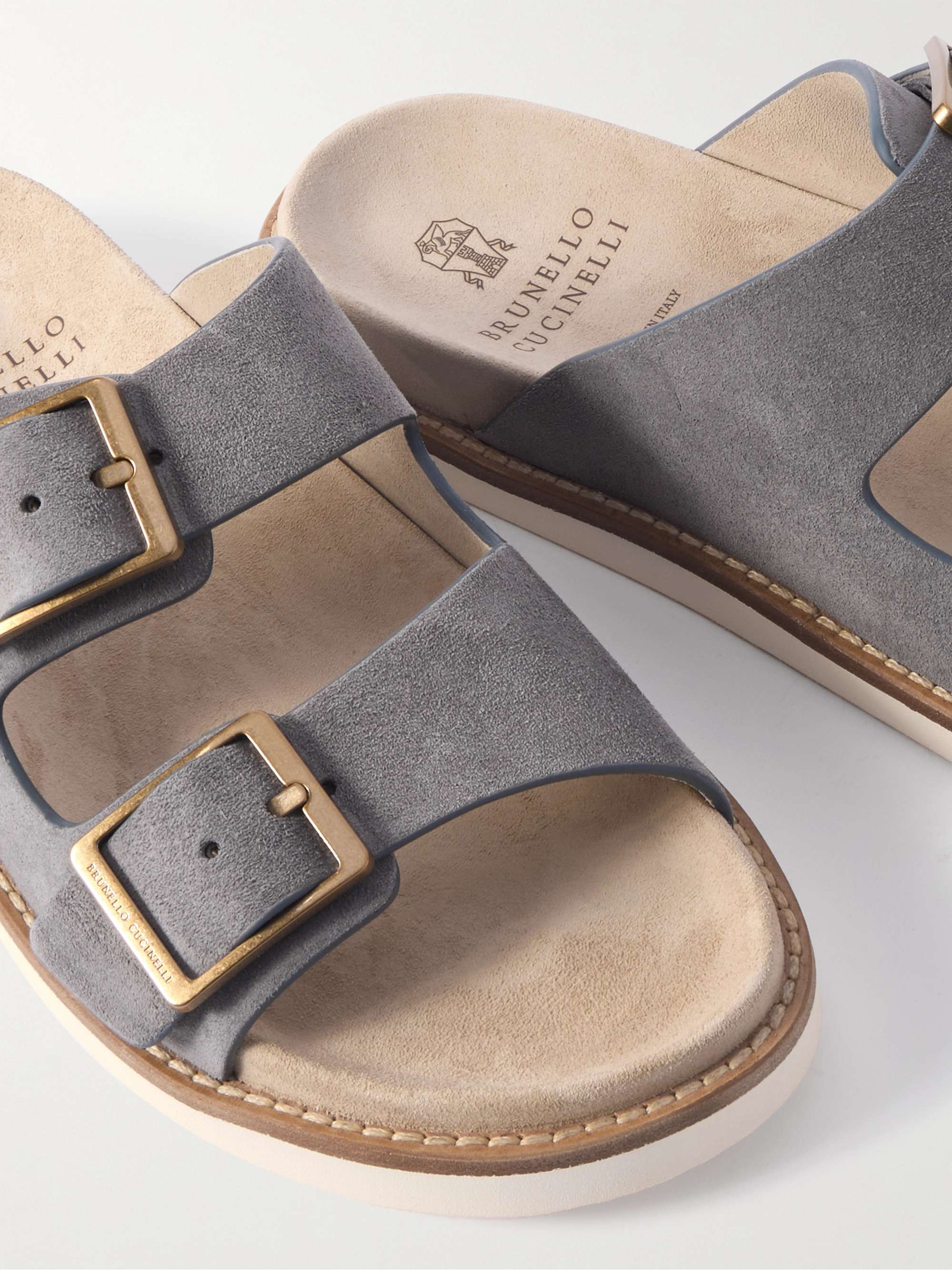 BRUNELLO CUCINELLI Suede Sandals