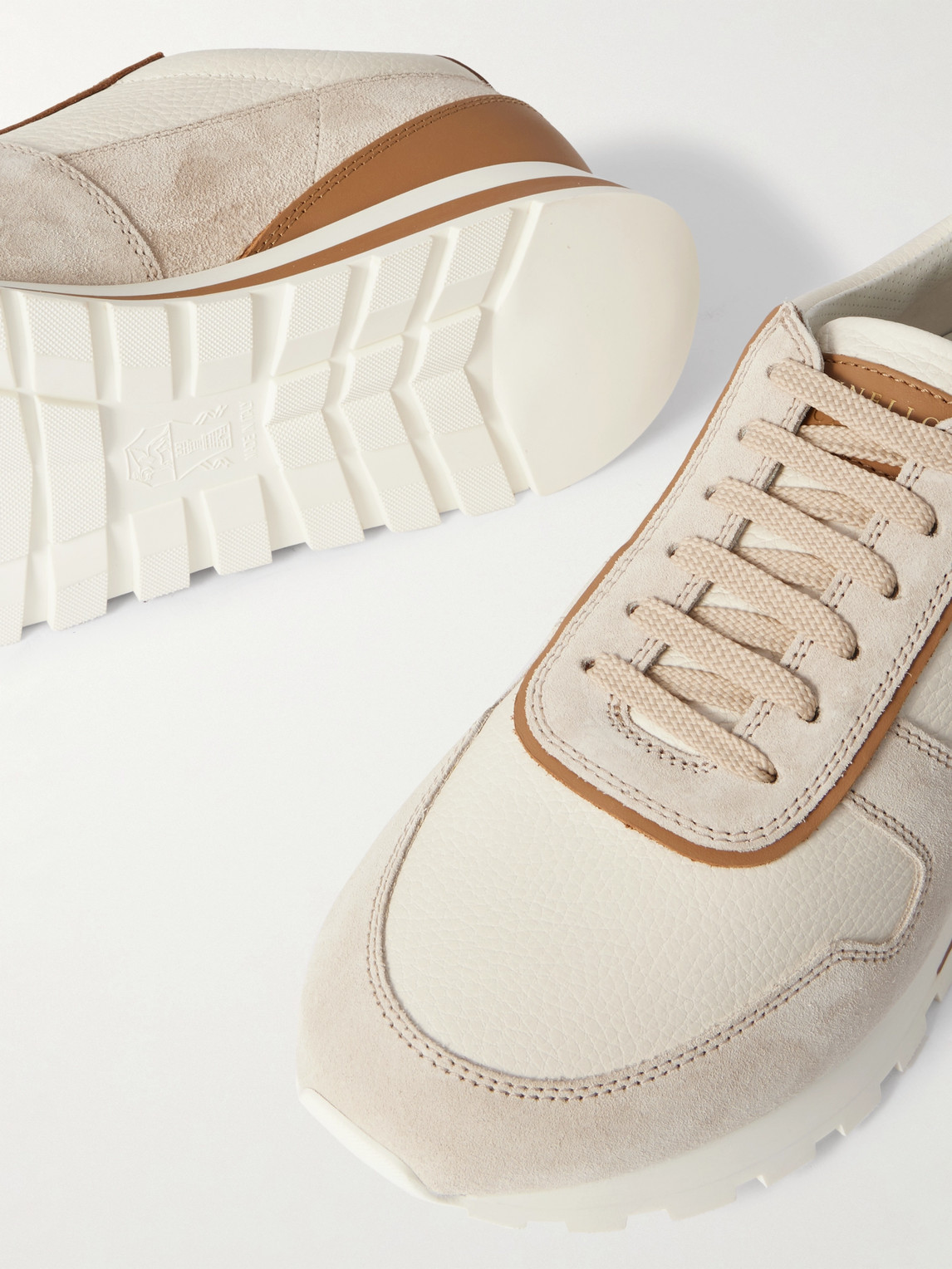 Brunello Cucinelli Sneaker In Neutrals