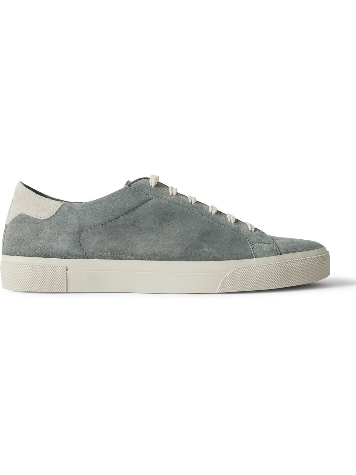 Brunello Cucinelli Vulky Suede Sneakers In Gray