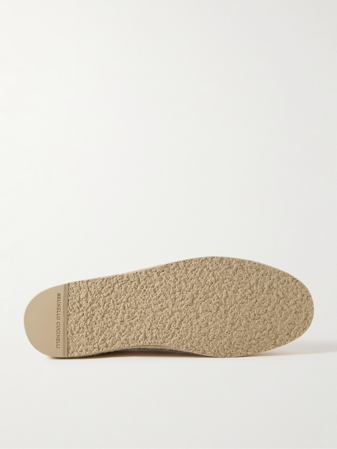 Brunello Cucinelli Suede Espadrilles In Neutrals