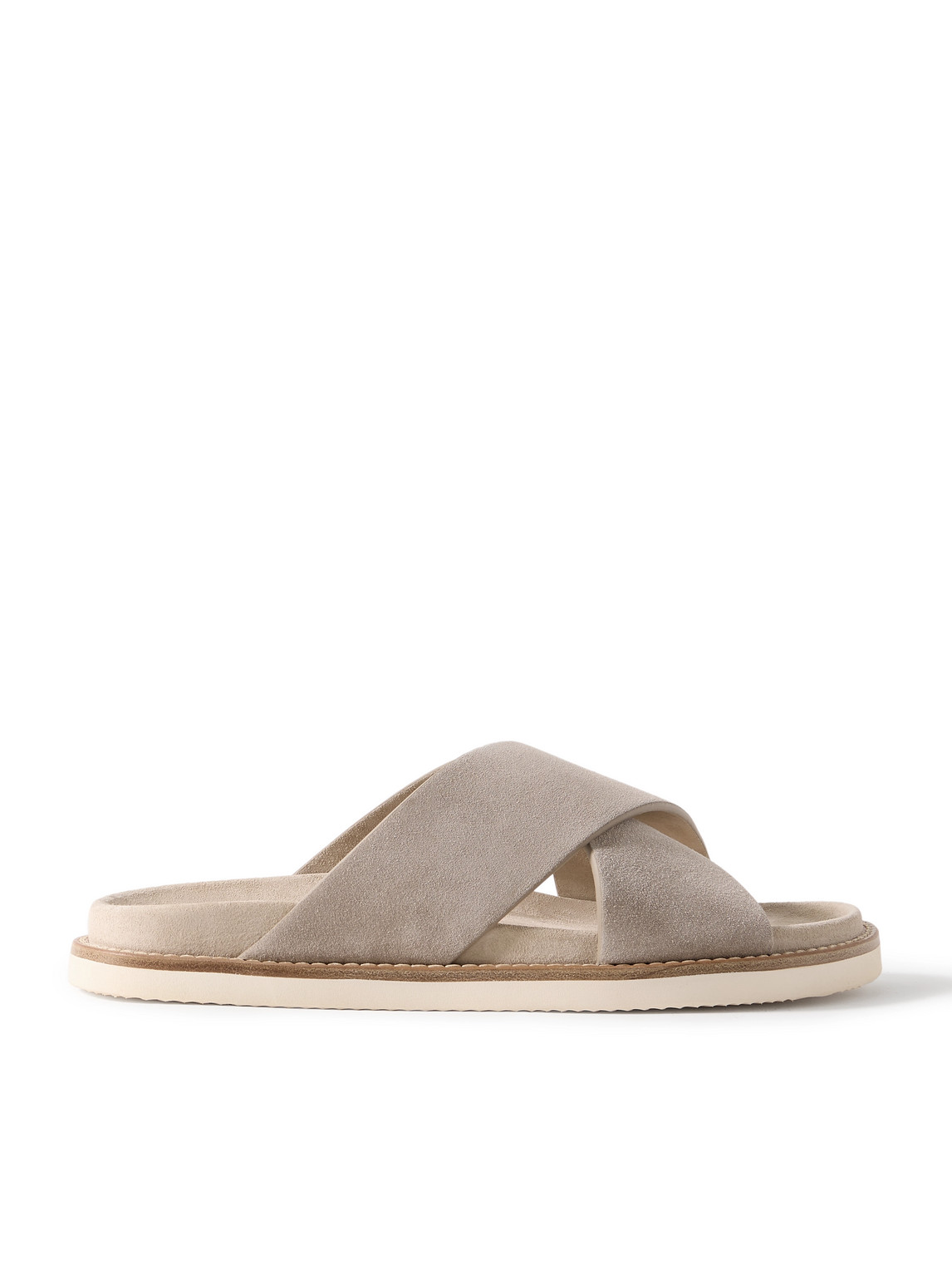 Brunello Cucinelli Suede Slides - Men