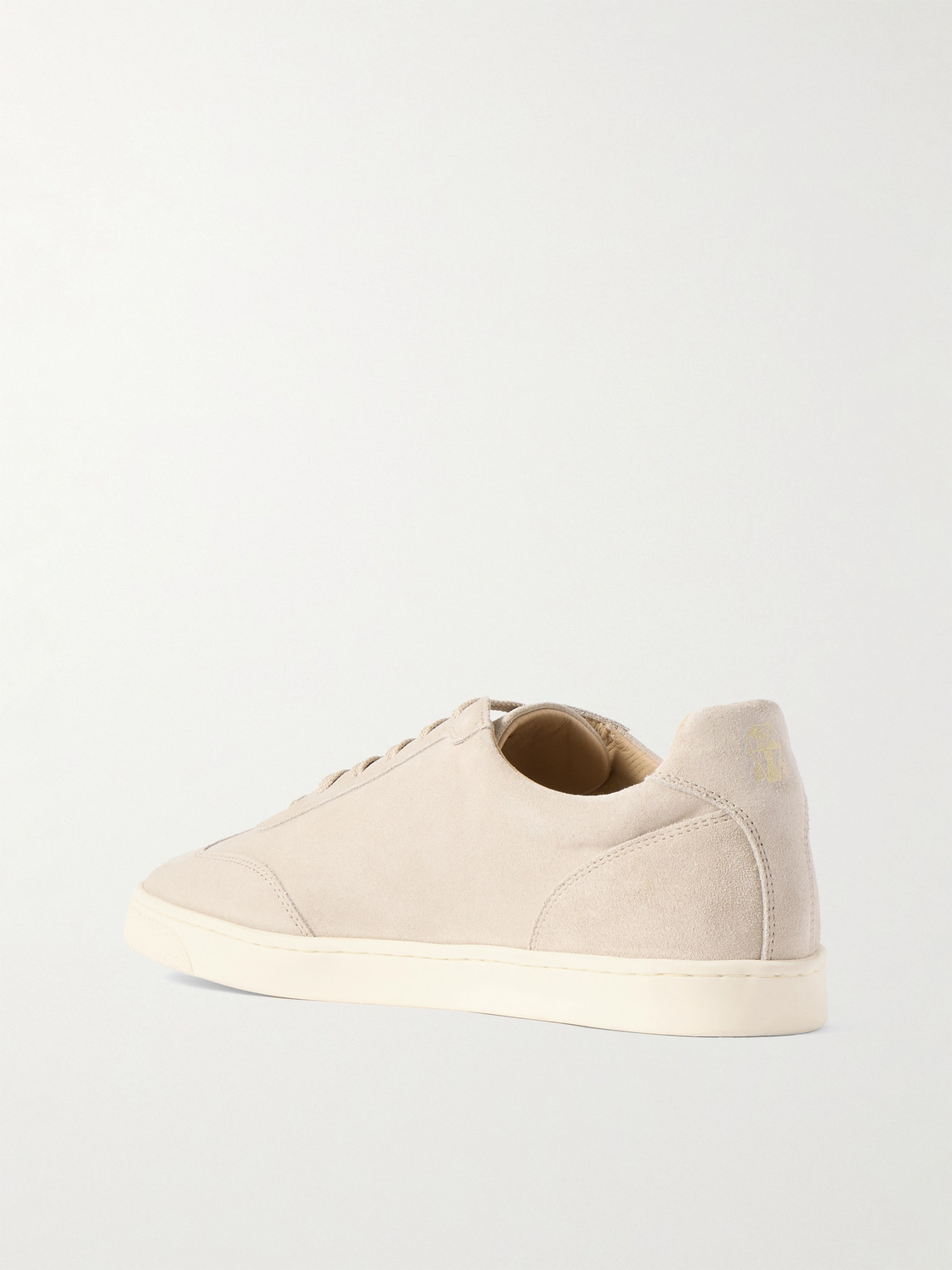 Brunello Cucinelli Essential Leather Sneakers In Neutrals