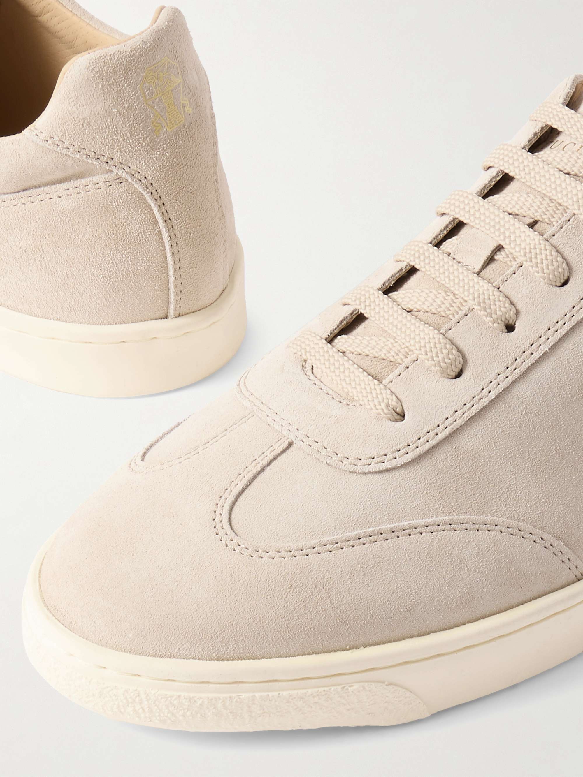 BRUNELLO CUCINELLI Coda di Rondine Suede Sneakers for Men BRUNELLO CUCINELLI Coda di Rondine Suede Sneakers for Men