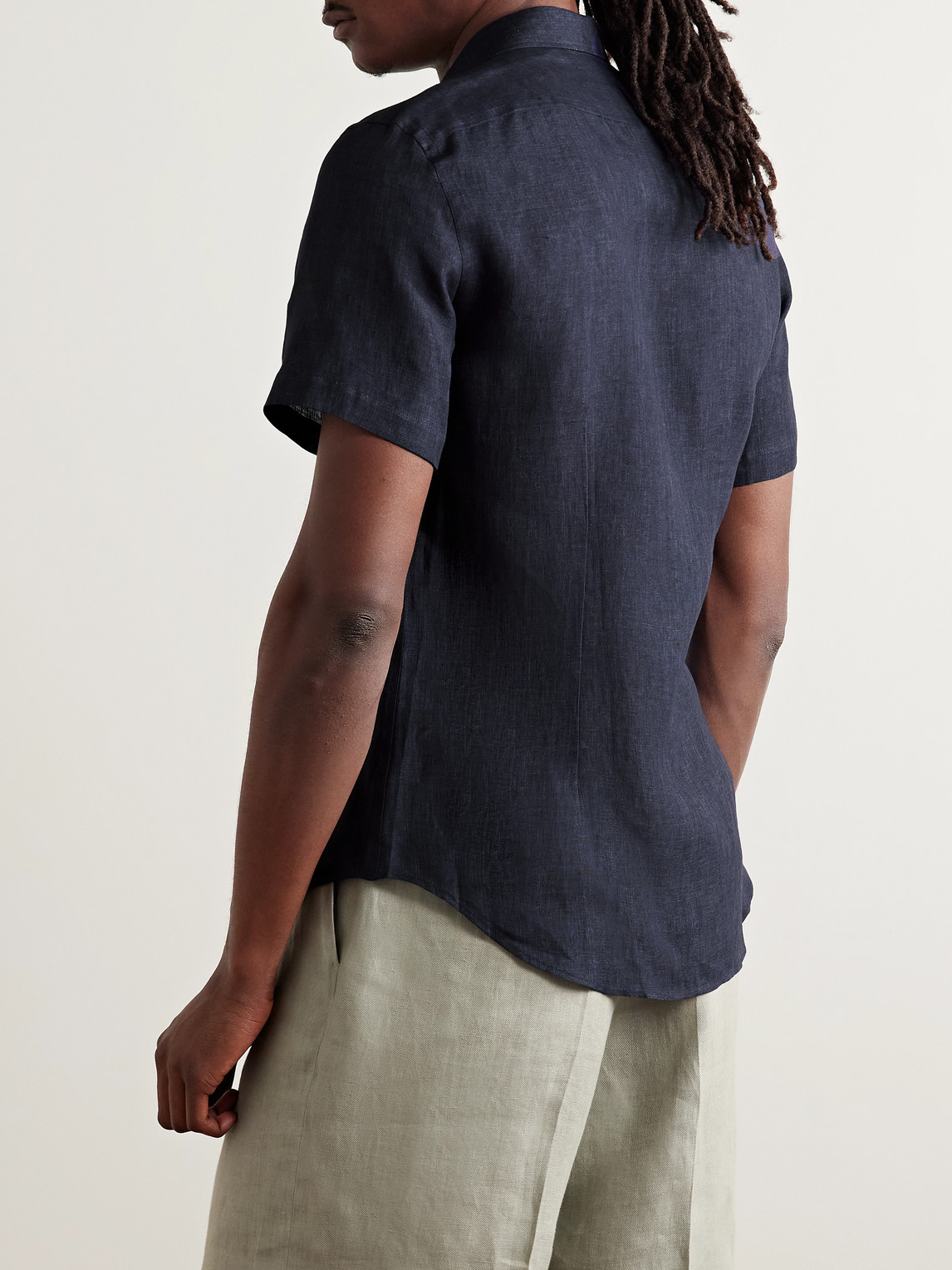 PAUL SMITH SLIM-FIT LINEN SHIRT