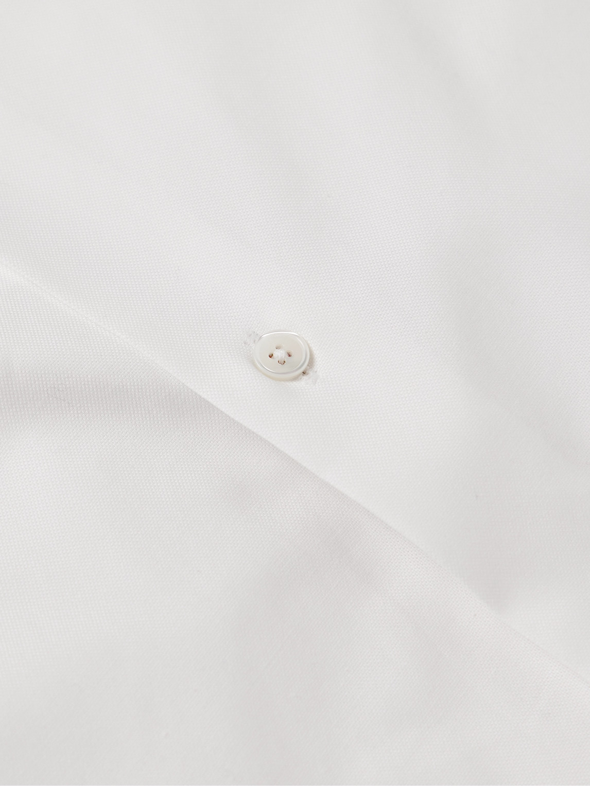 Shop Paul Smith Button-down Collar Cotton Oxford Shirt In White