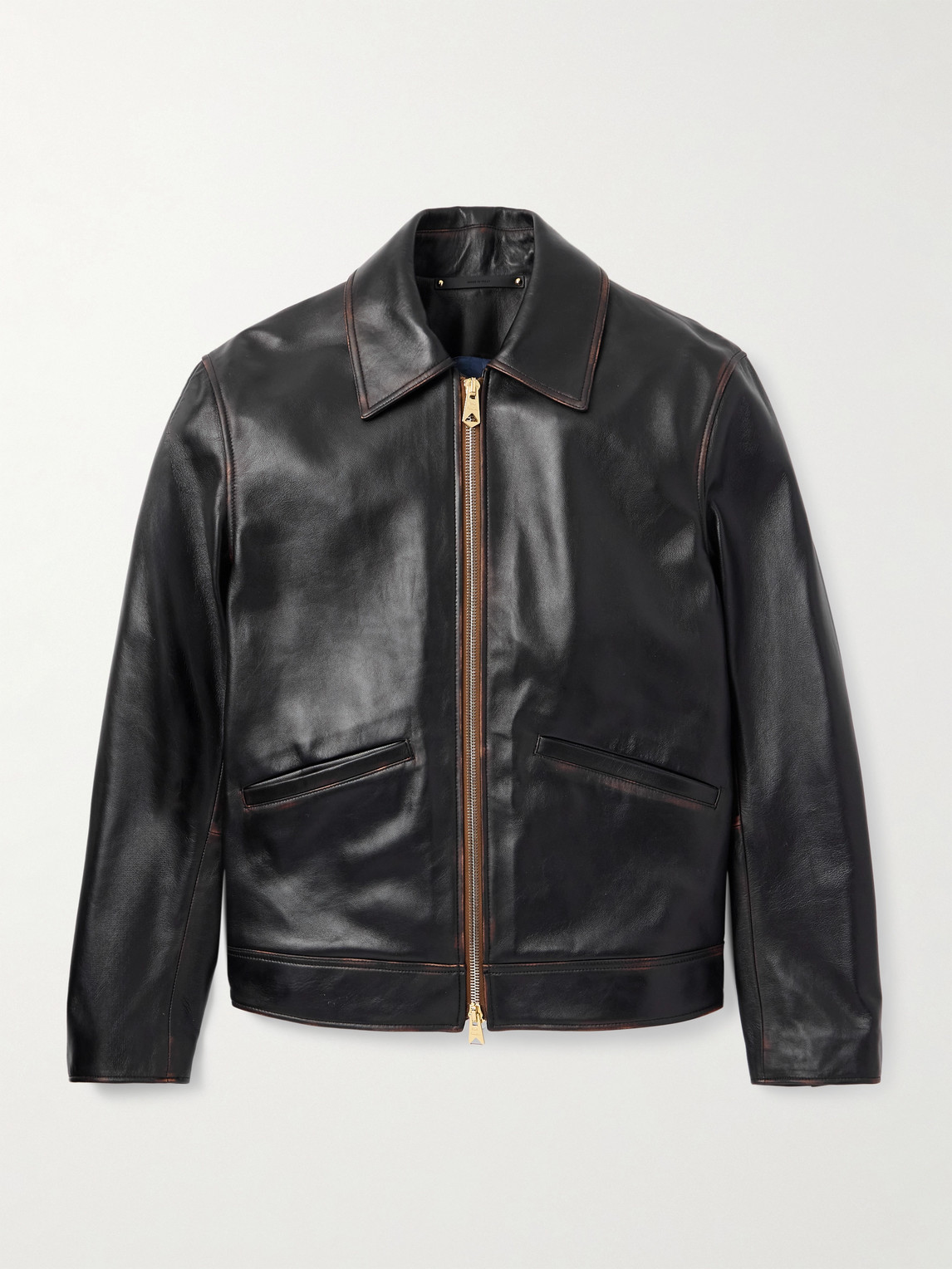 Paul Smith Leather Blouson Jacket - Men