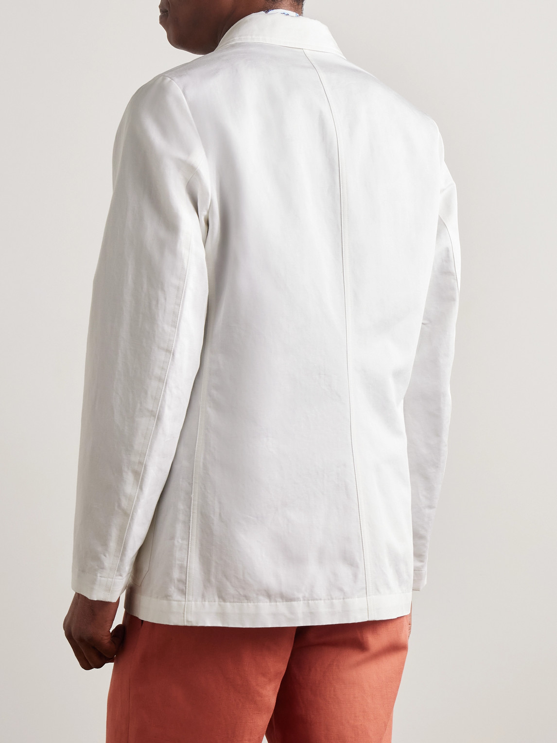 PAUL SMITH UNSTRUCTURED LINEN BLAZER