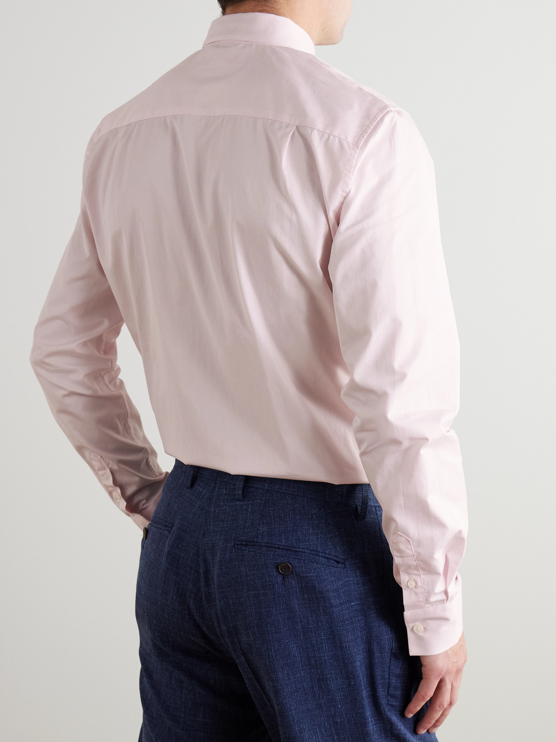  Mr P. - Cotton-poplin Shirt - Men - Pink - 17 